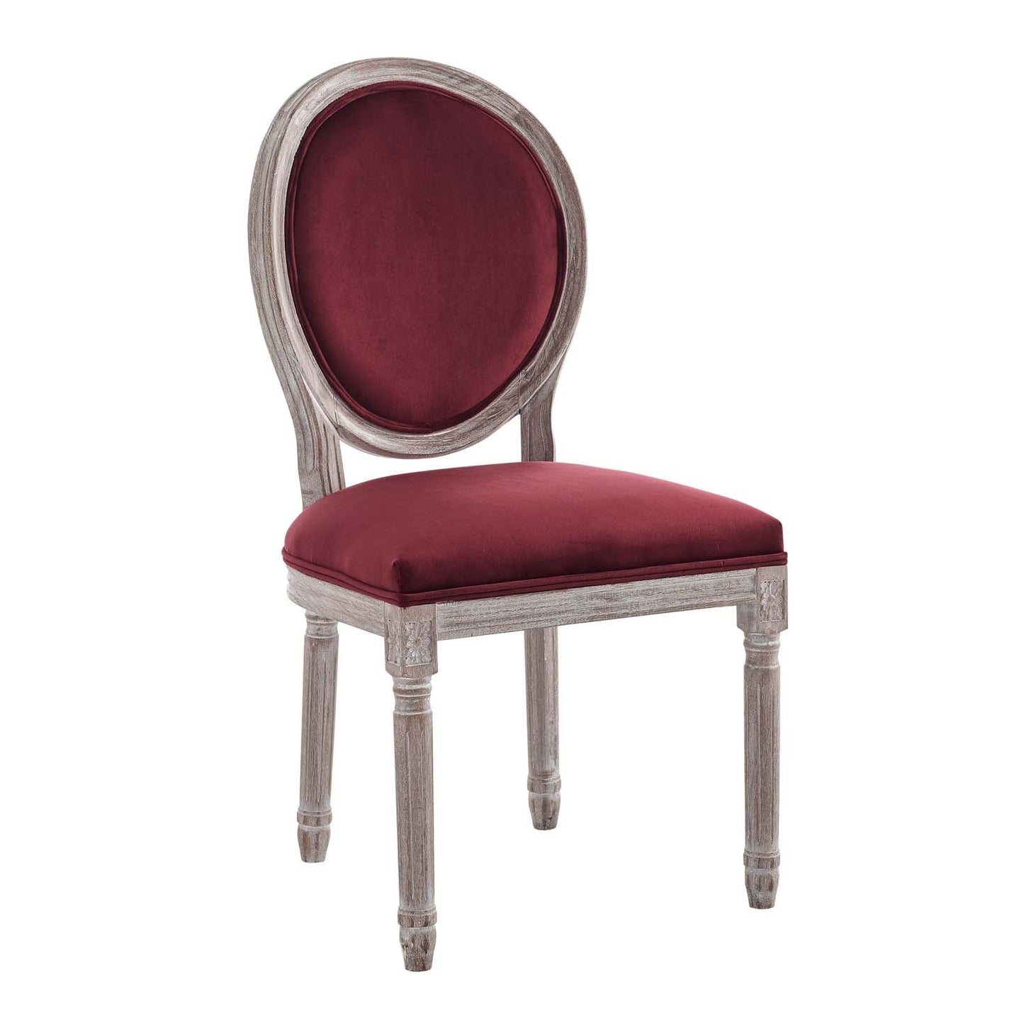 Modway Emanate Vintage French Performance Velvet Dining Side Chair | Dining Chairs | 