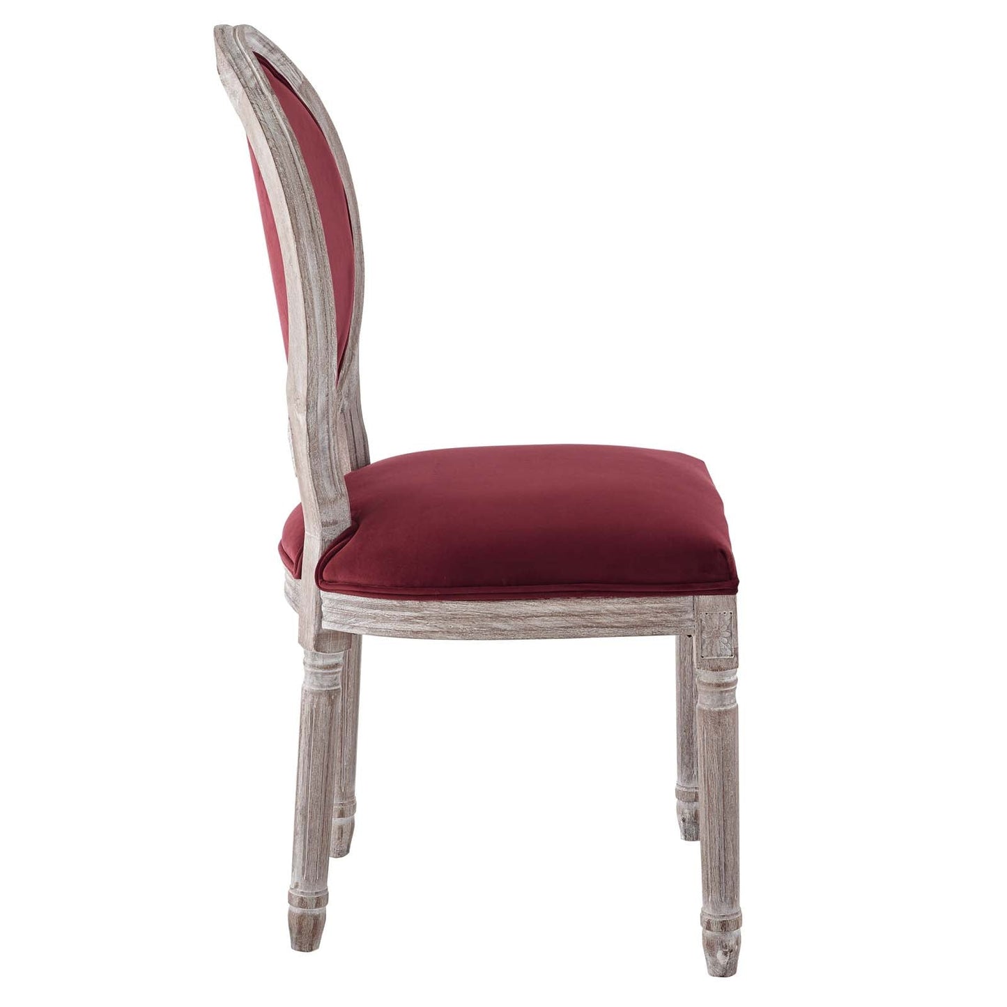 Modway Emanate Vintage French Performance Velvet Dining Side Chair | Dining Chairs | 