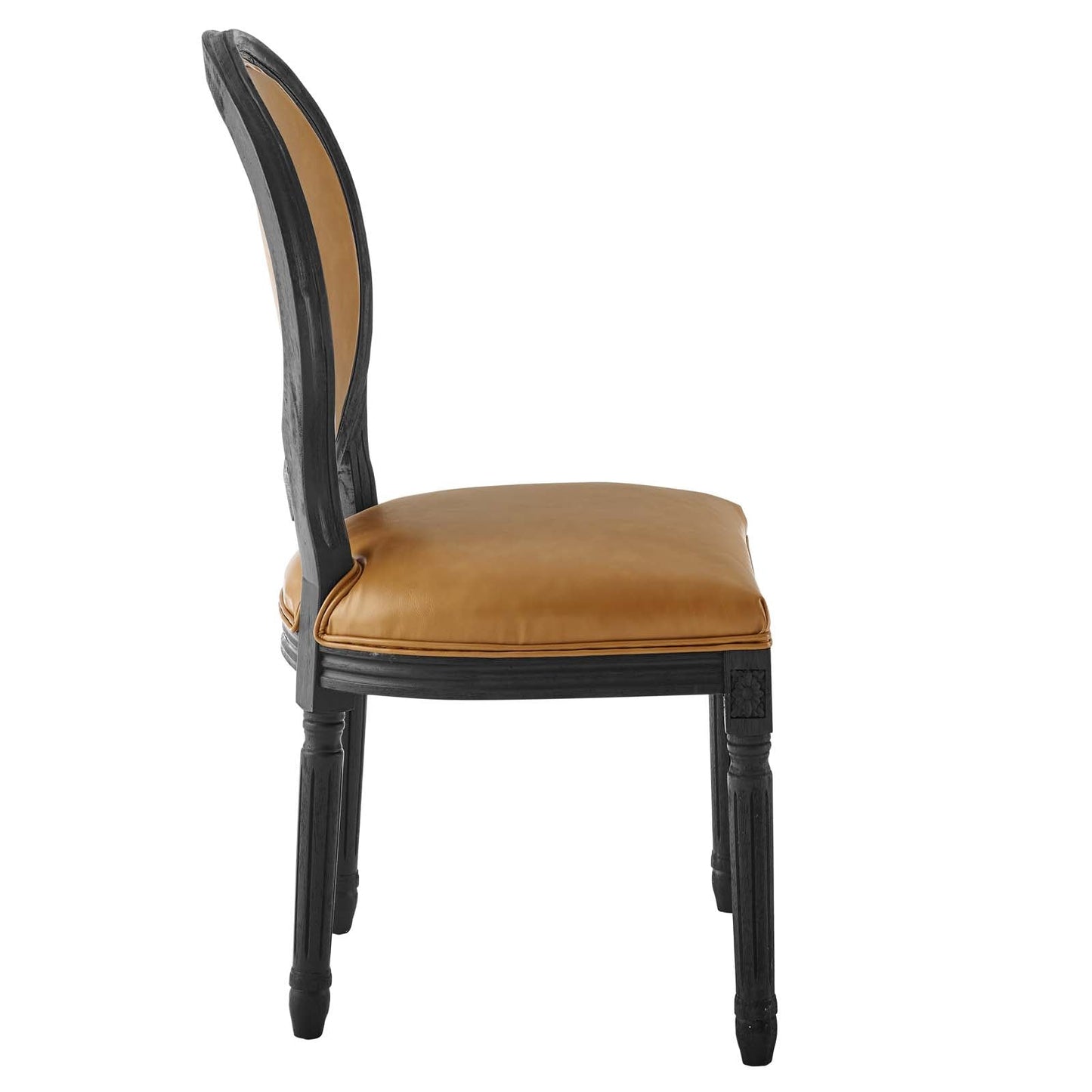 Modway Emanate Vintage French Vegan Leather Dining Side Chair | Dining Chairs | 