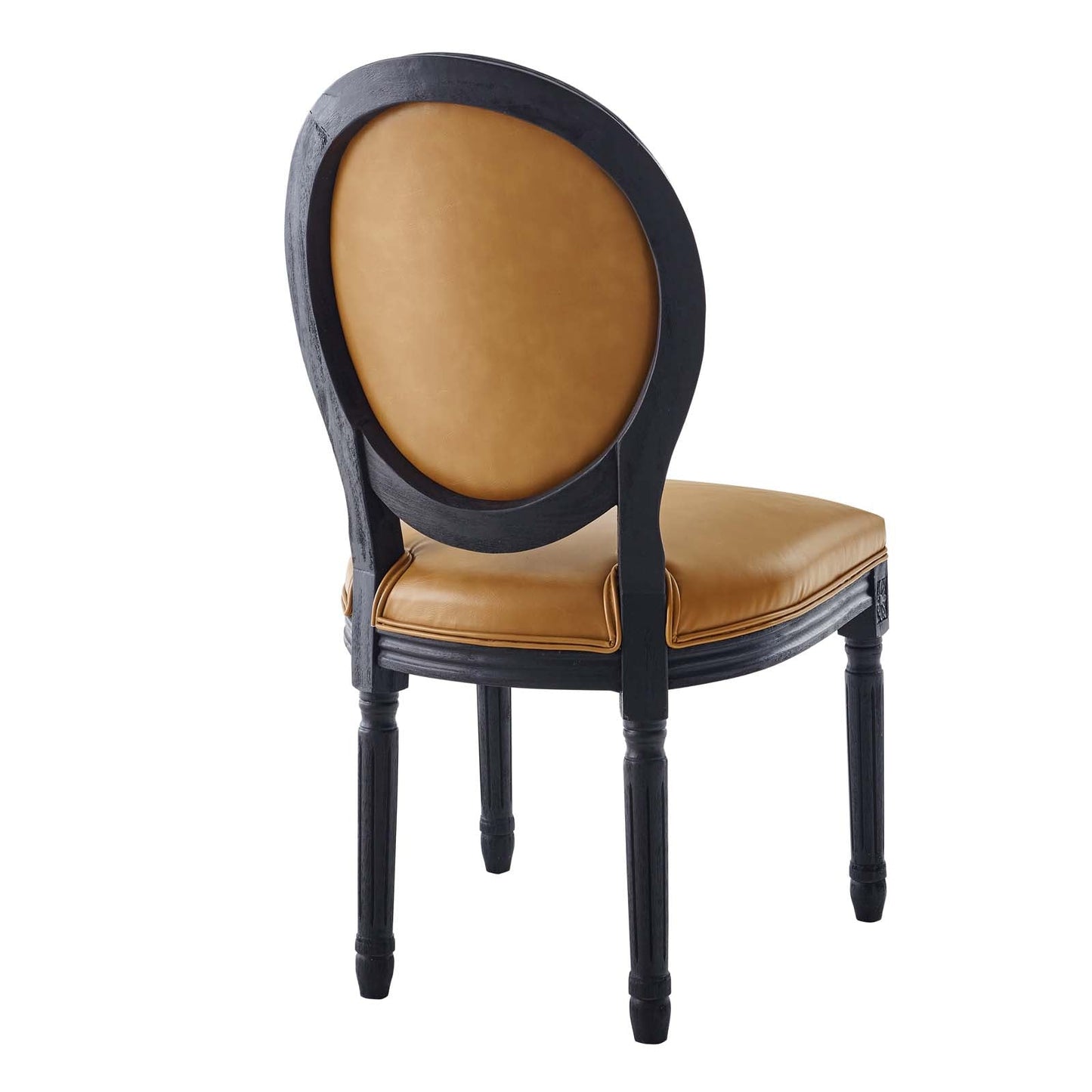 Modway Emanate Vintage French Vegan Leather Dining Side Chair | Dining Chairs | 