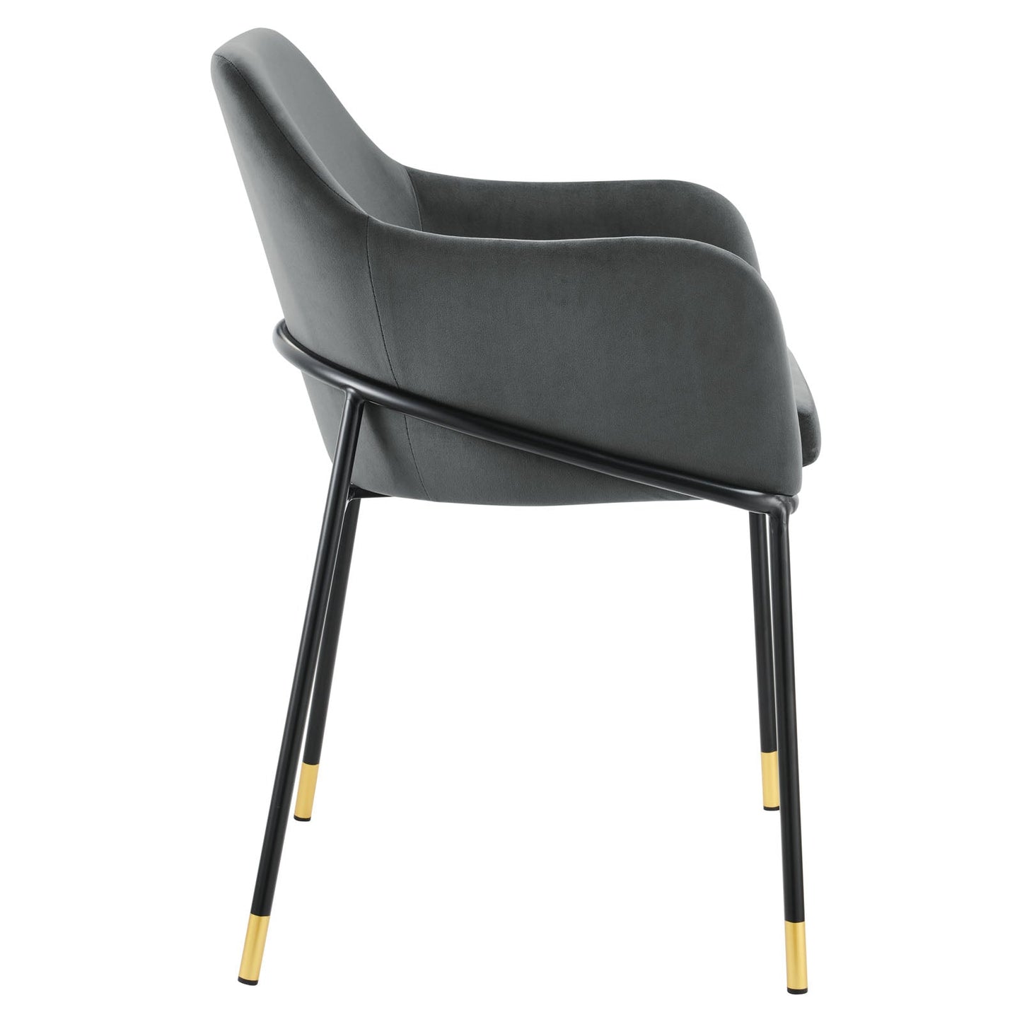 Modway Jovi Performance Velvet Dining Armchair | Dining Chairs | Modishstore-5