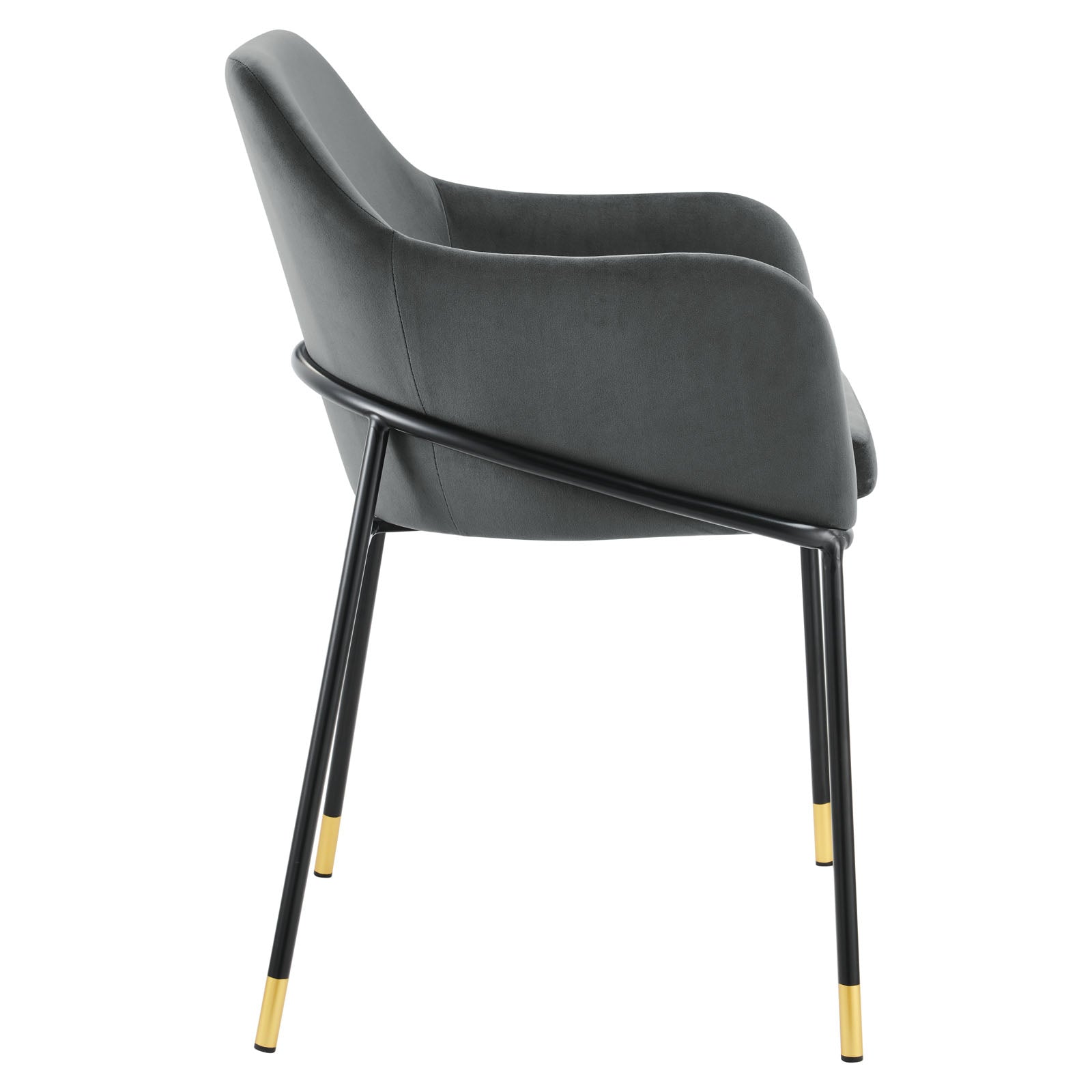 Modway Jovi Performance Velvet Dining Armchair | Dining Chairs | Modishstore-5