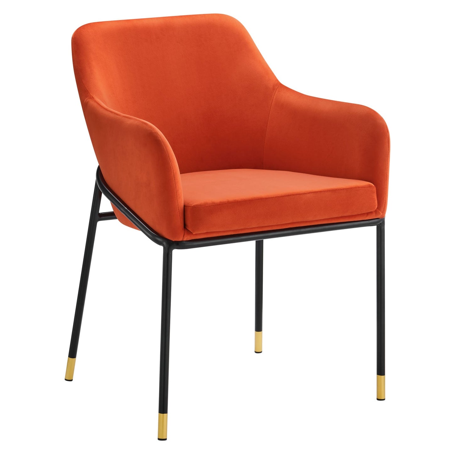 Modway Jovi Performance Velvet Dining Armchair | Dining Chairs | Modishstore-17