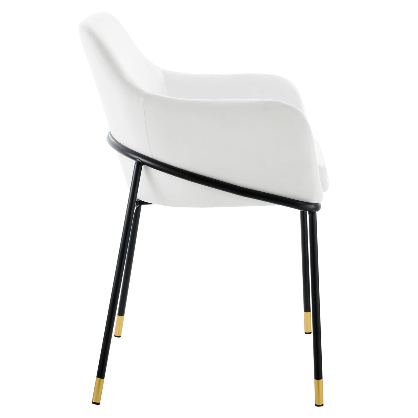 Modway Jovi Performance Velvet Dining Armchair | Dining Chairs | Modishstore-22
