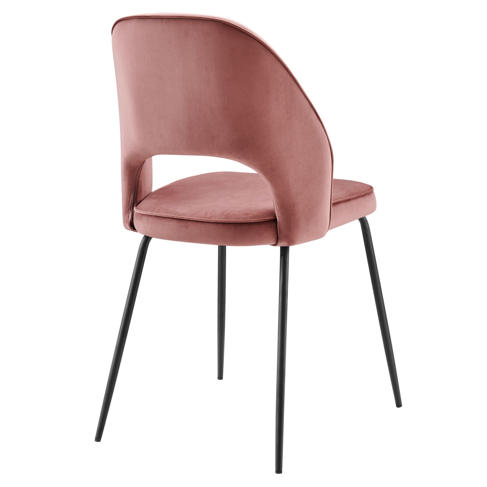 Modway Nico Performance Velvet Dining Chair Set of 2 | Dining Chairs | Modishstore-4