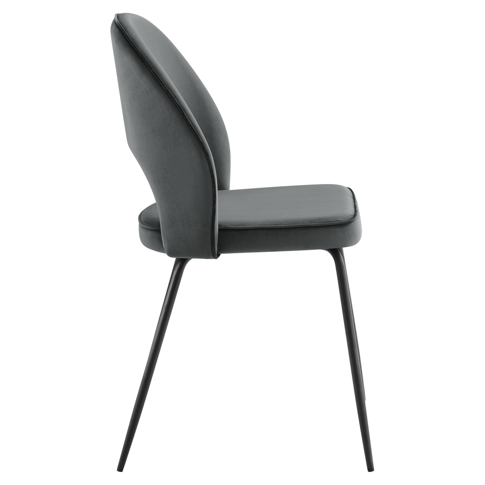 Modway Nico Performance Velvet Dining Chair Set of 2 | Dining Chairs | Modishstore-14