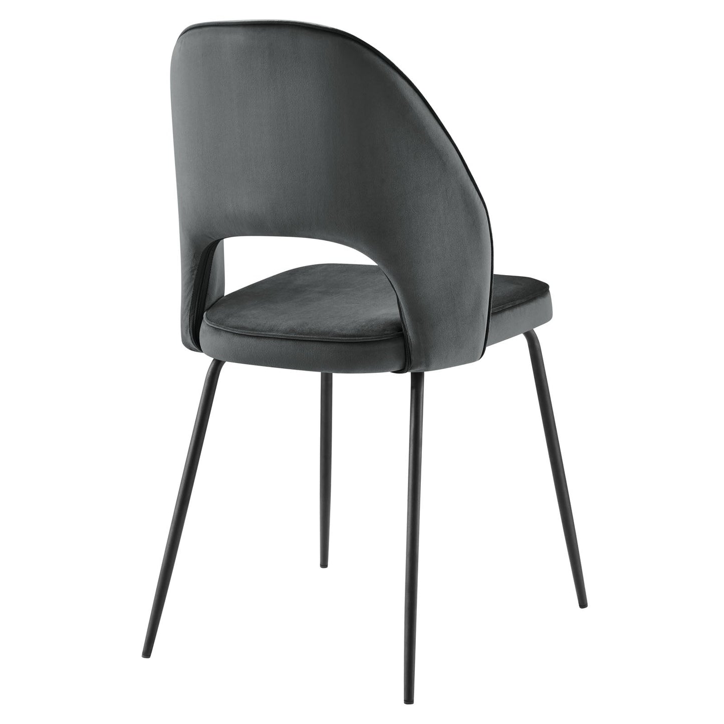 Modway Nico Performance Velvet Dining Chair Set of 2 | Dining Chairs | Modishstore-13