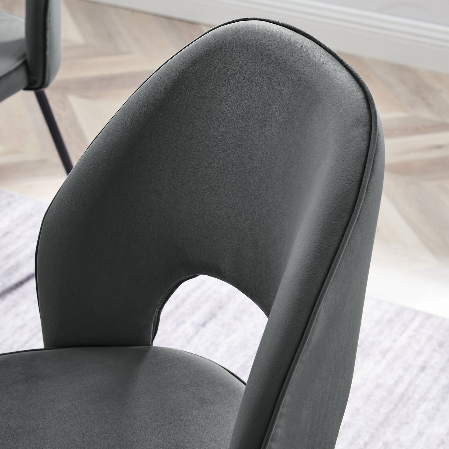 Modway Nico Performance Velvet Dining Chair Set of 2 | Dining Chairs | Modishstore-9