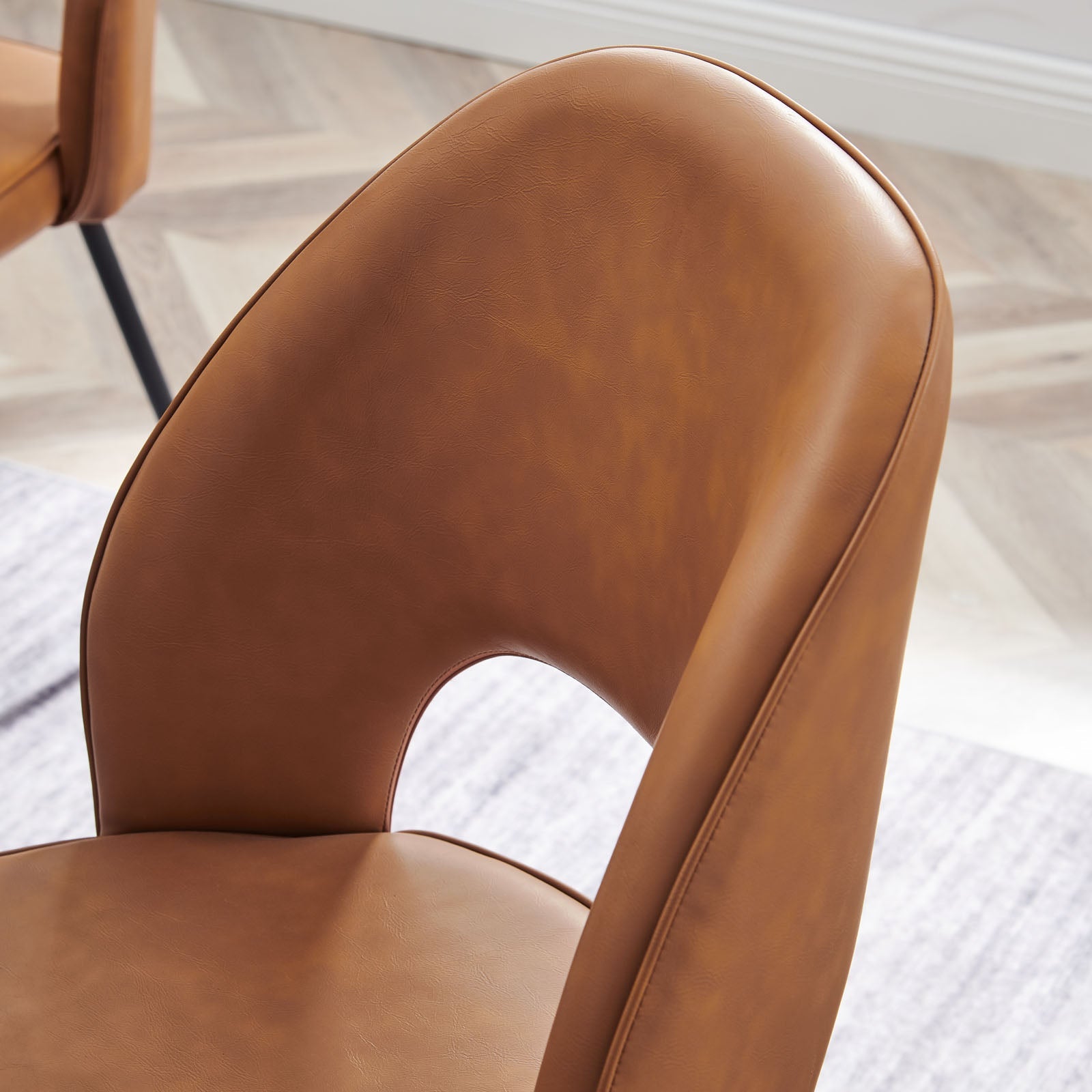 Modway Nico Vegan Leather Dining Chair Set of 2 | Dining Chairs | Modishstore-2