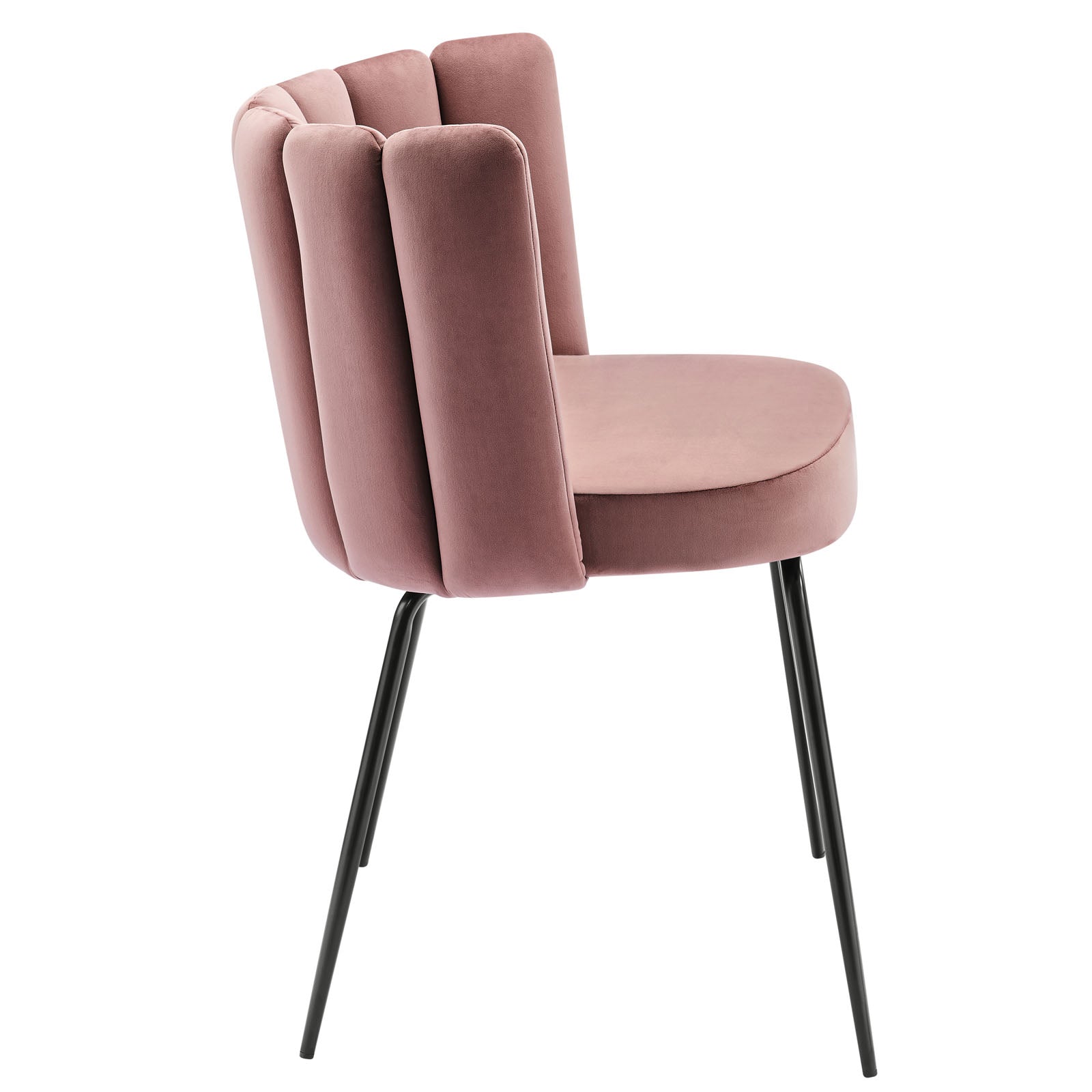 Modway Virtue Performance Velvet Dining Chair Set of 2 | Dining Chairs | Modishstore-4