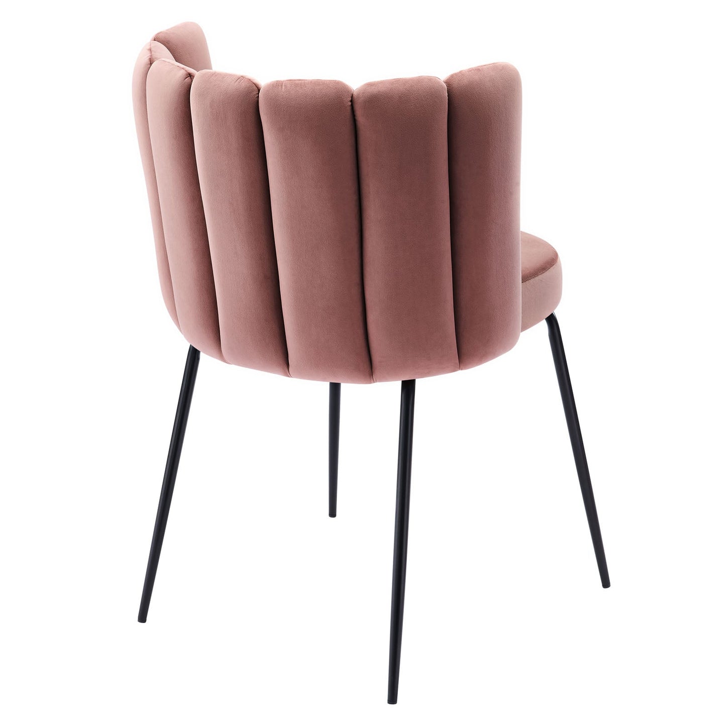 Modway Virtue Performance Velvet Dining Chair Set of 2 | Dining Chairs | Modishstore-5