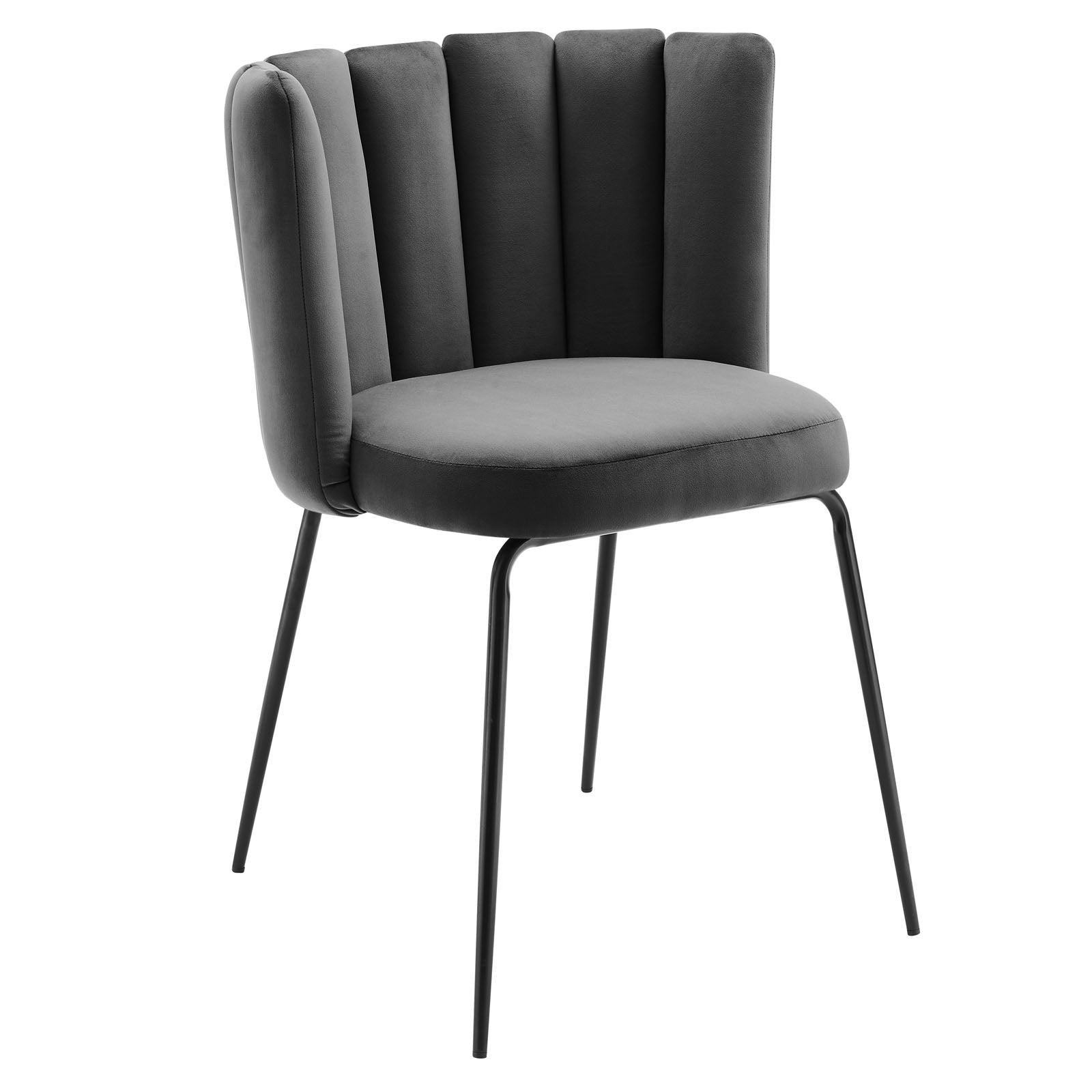Modway Virtue Performance Velvet Dining Chair Set of 2 | Dining Chairs | Modishstore-15
