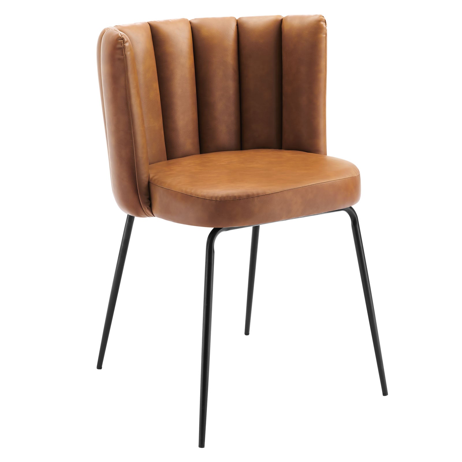 Modway Virtue Vegan Leather Dining Chair Set of 2 | Dining Chairs | Modishstore-5