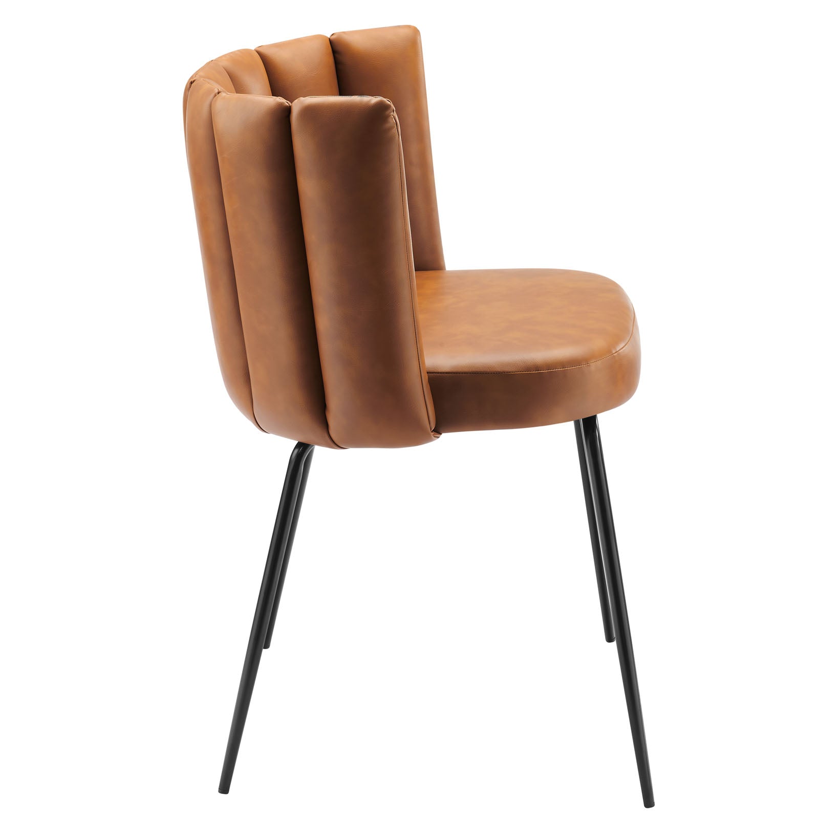 Modway Virtue Vegan Leather Dining Chair Set of 2 | Dining Chairs | Modishstore-3