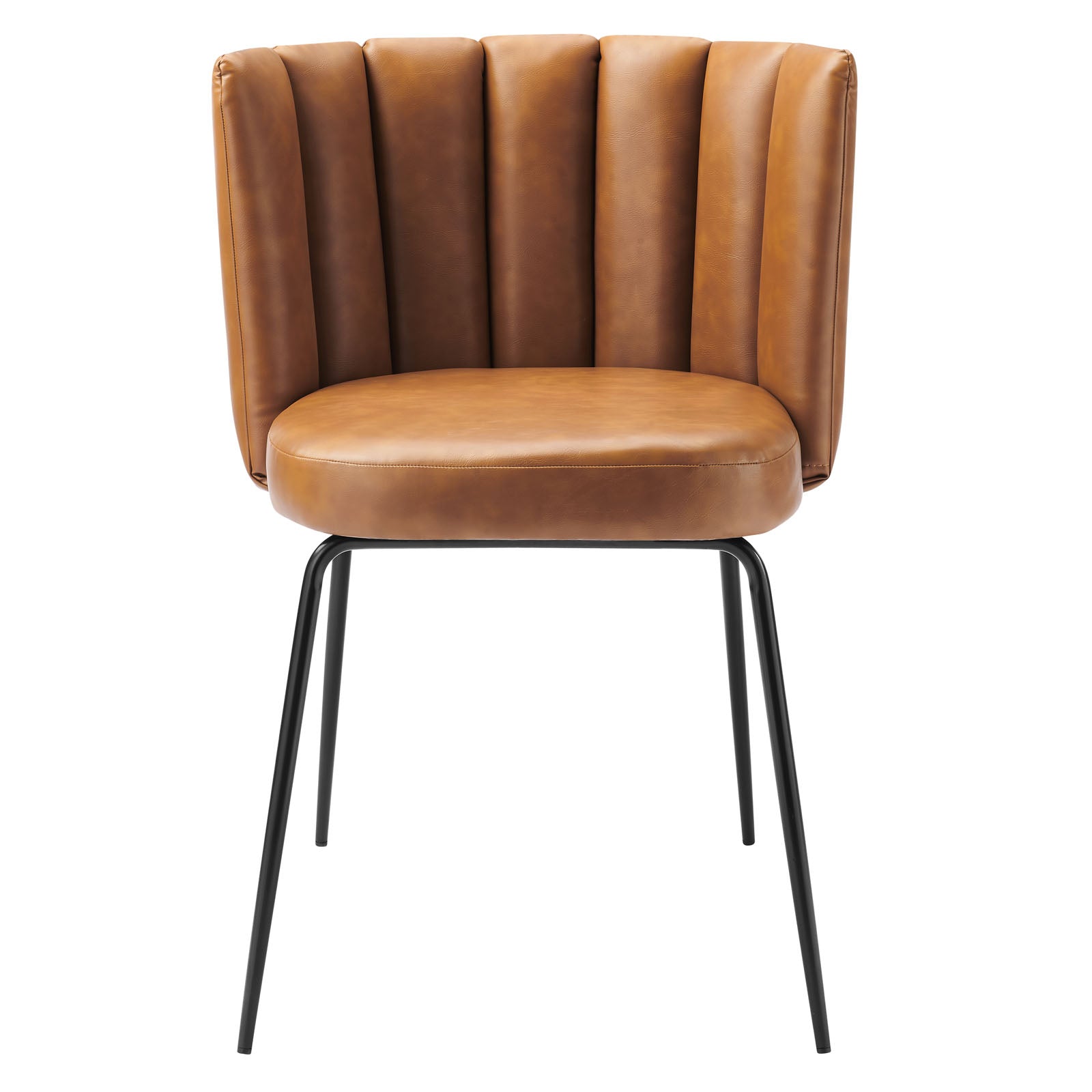 Modway Virtue Vegan Leather Dining Chair Set of 2 | Dining Chairs | Modishstore-2