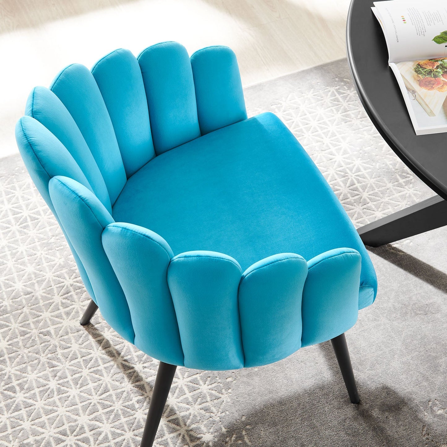 Modway Vanguard Performance Velvet Dining Chair | Dining Chairs | Modishstore