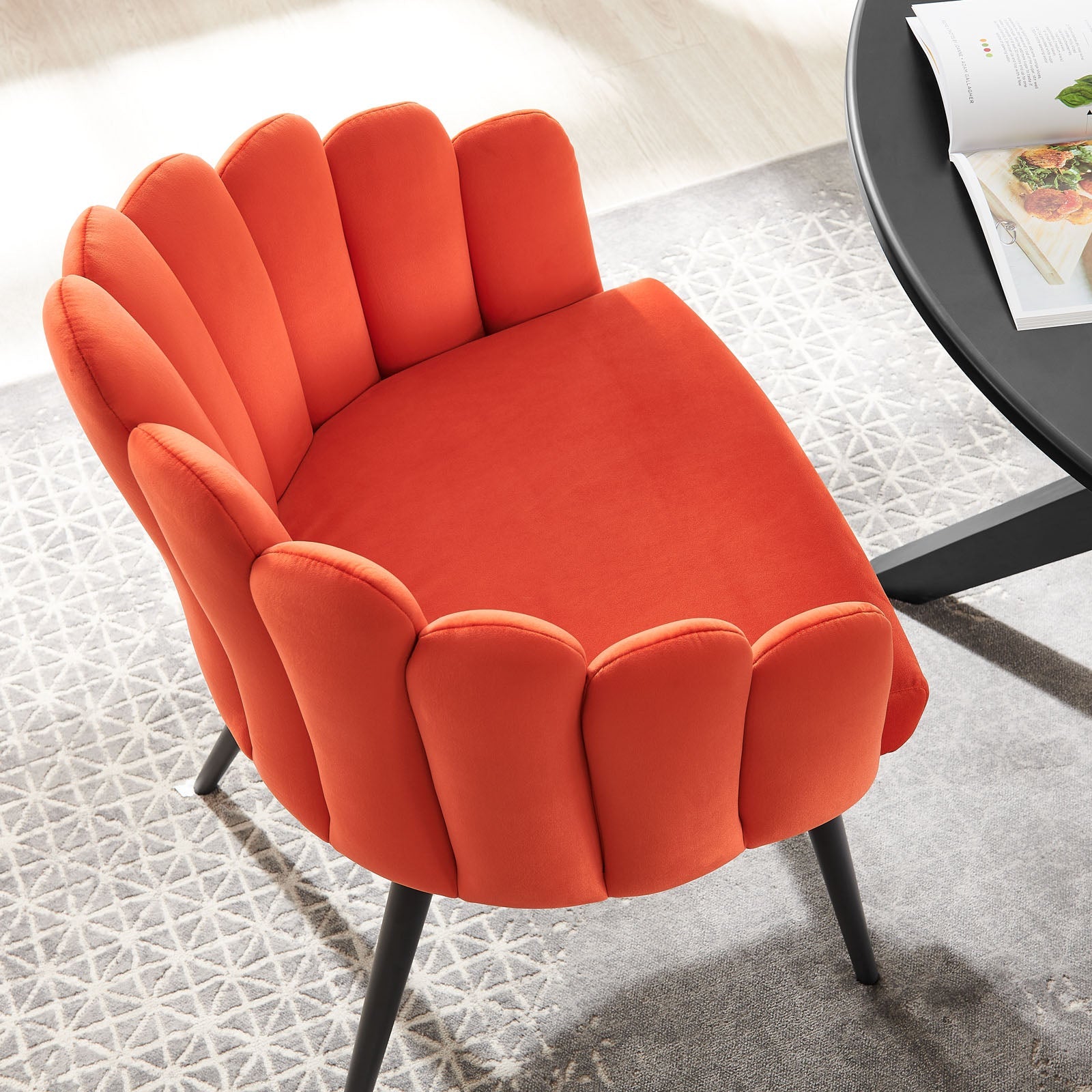 Modway Vanguard Performance Velvet Dining Chair | Dining Chairs | Modishstore-21