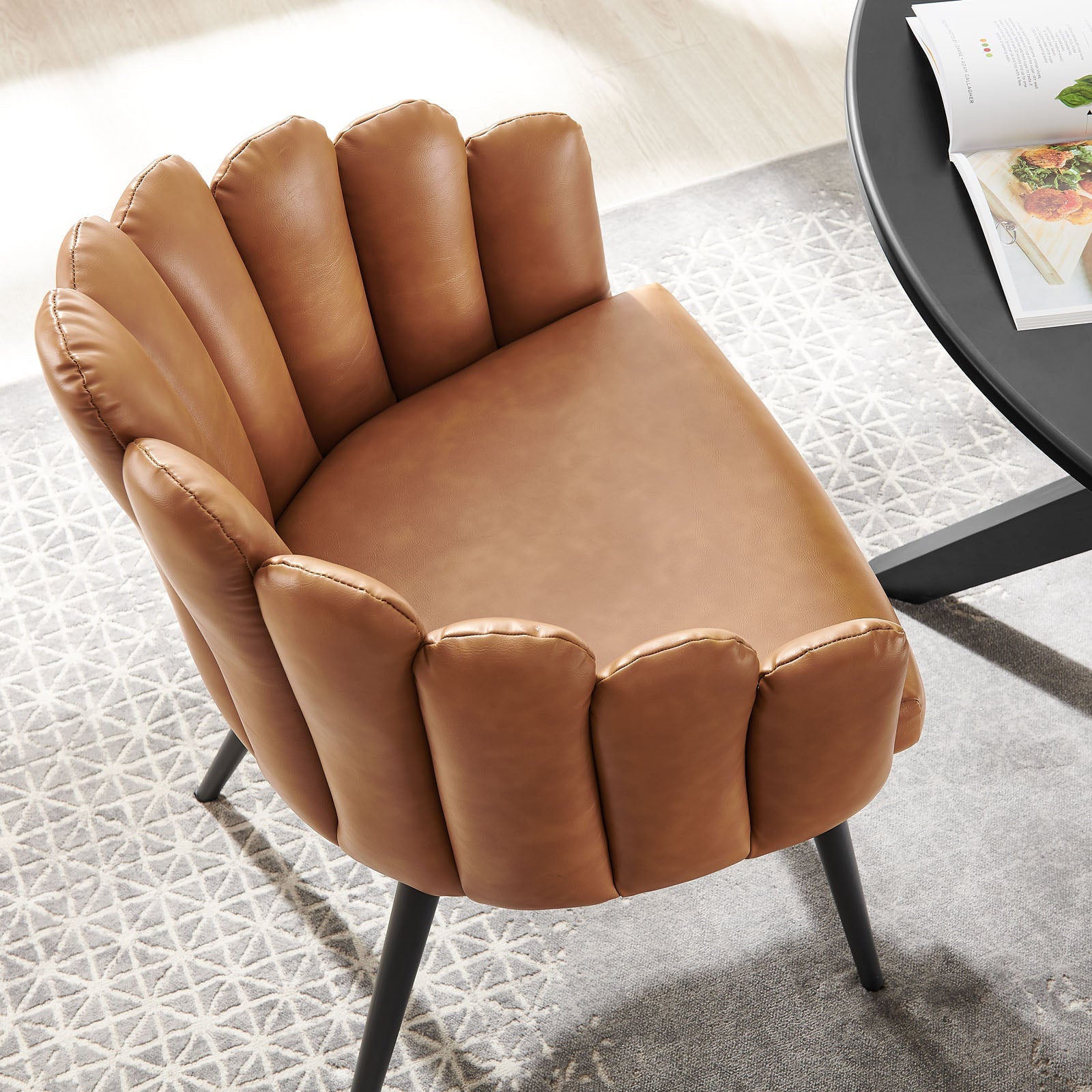 Modway Vanguard Vegan Leather Dining Chair | Dining Chairs | Modishstore-6