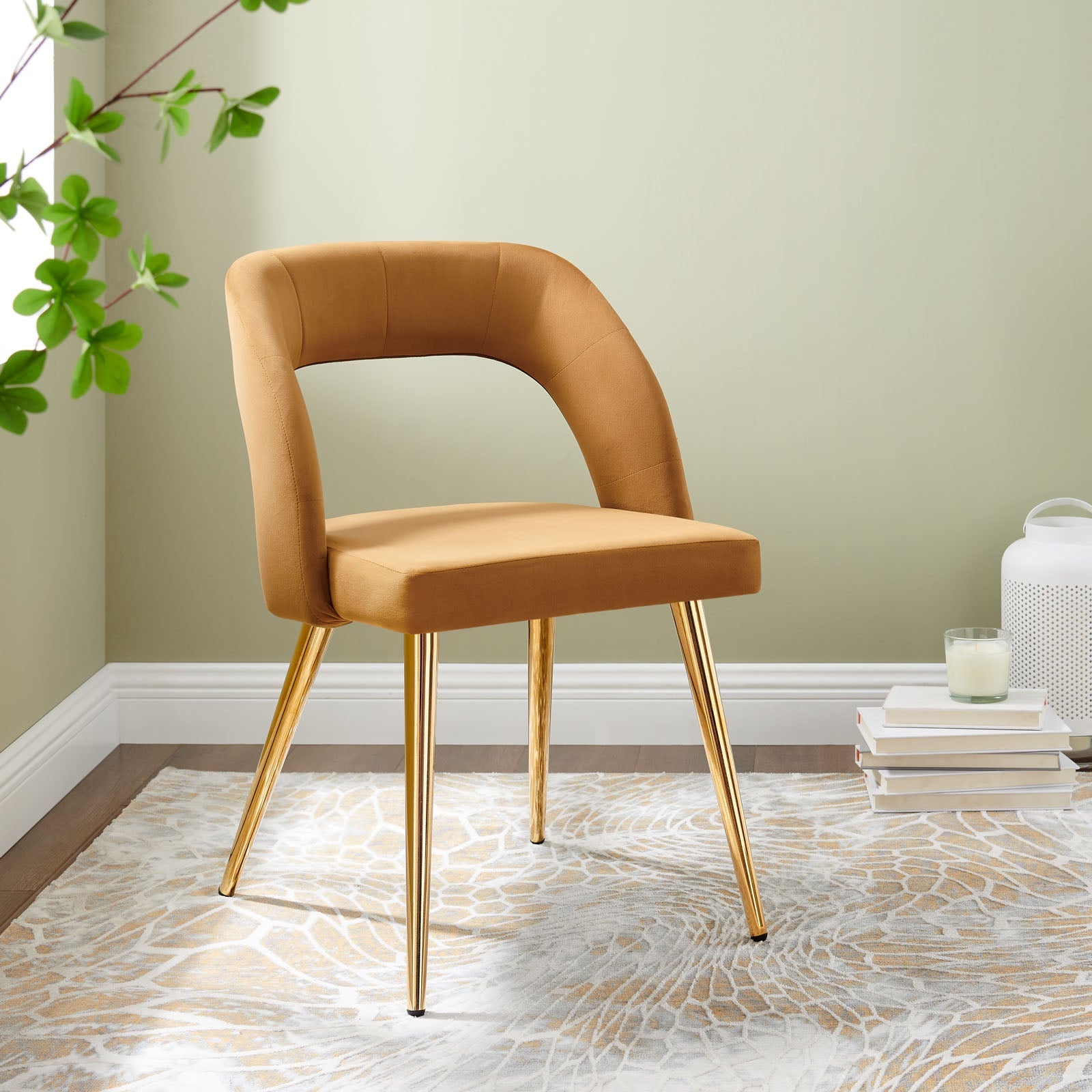 Modway Marciano Performance Velvet Dining Chair | Dining Chairs | Modishstore