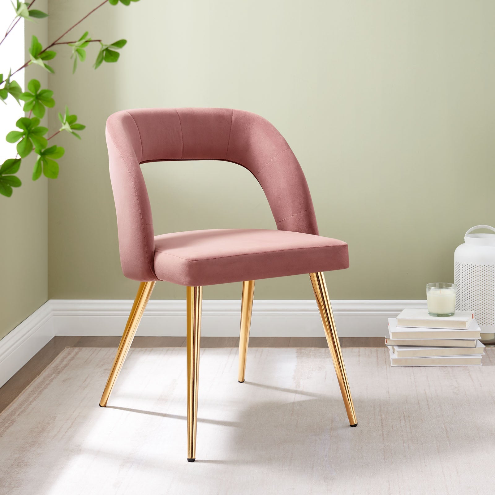 Modway Marciano Performance Velvet Dining Chair | Dining Chairs | Modishstore-10
