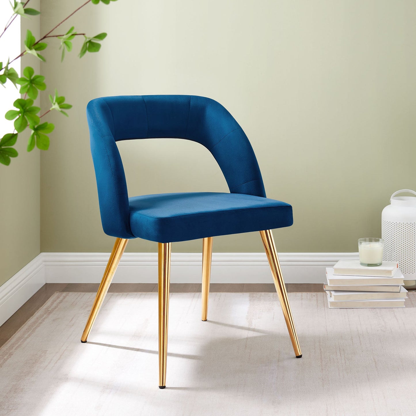 Modway Marciano Performance Velvet Dining Chair | Dining Chairs | Modishstore-11