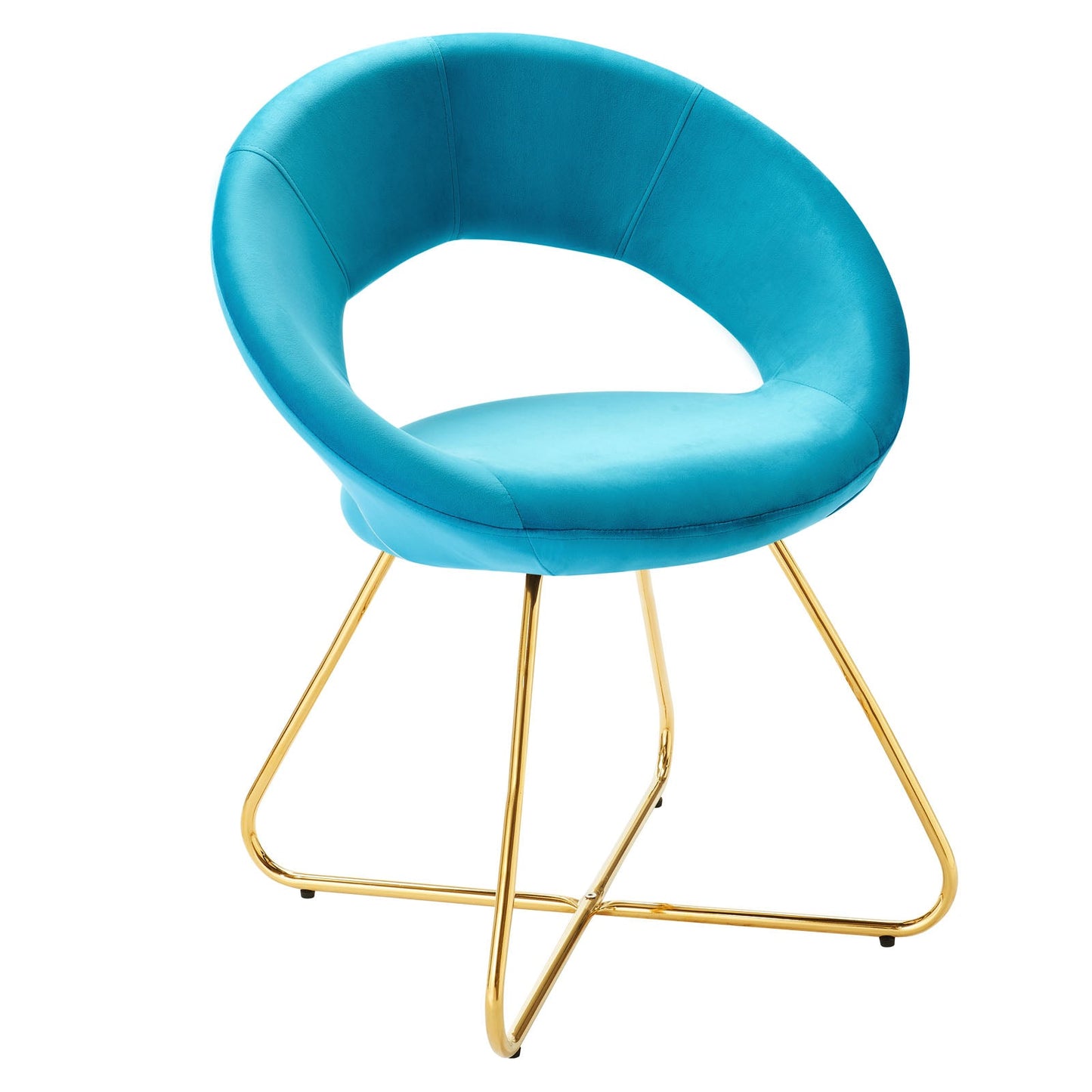 Modway Nouvelle Performance Velvet Dining Chair Set of 2 | Dining Chairs | Modishstore-6