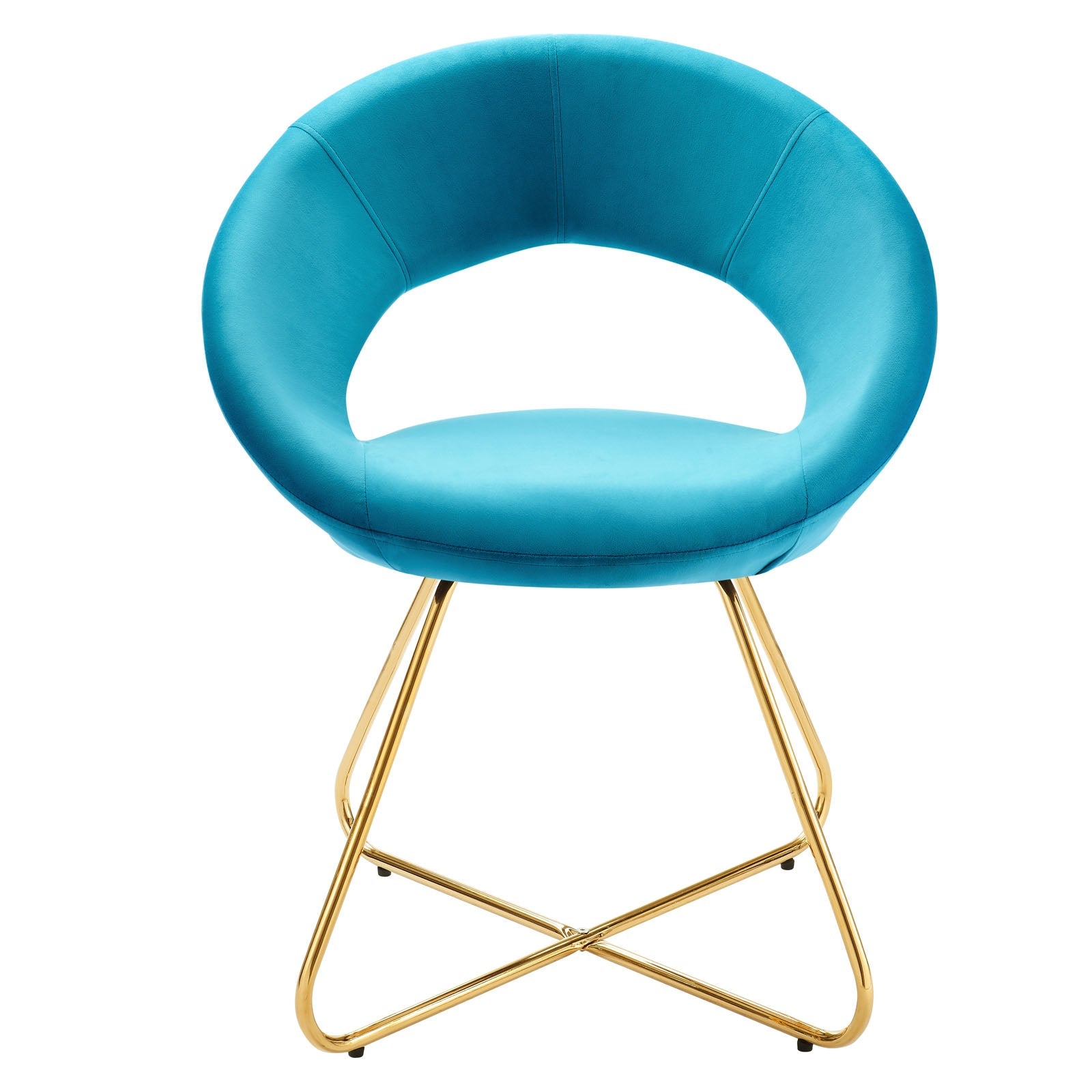 Modway Nouvelle Performance Velvet Dining Chair Set of 2 | Dining Chairs | Modishstore-5