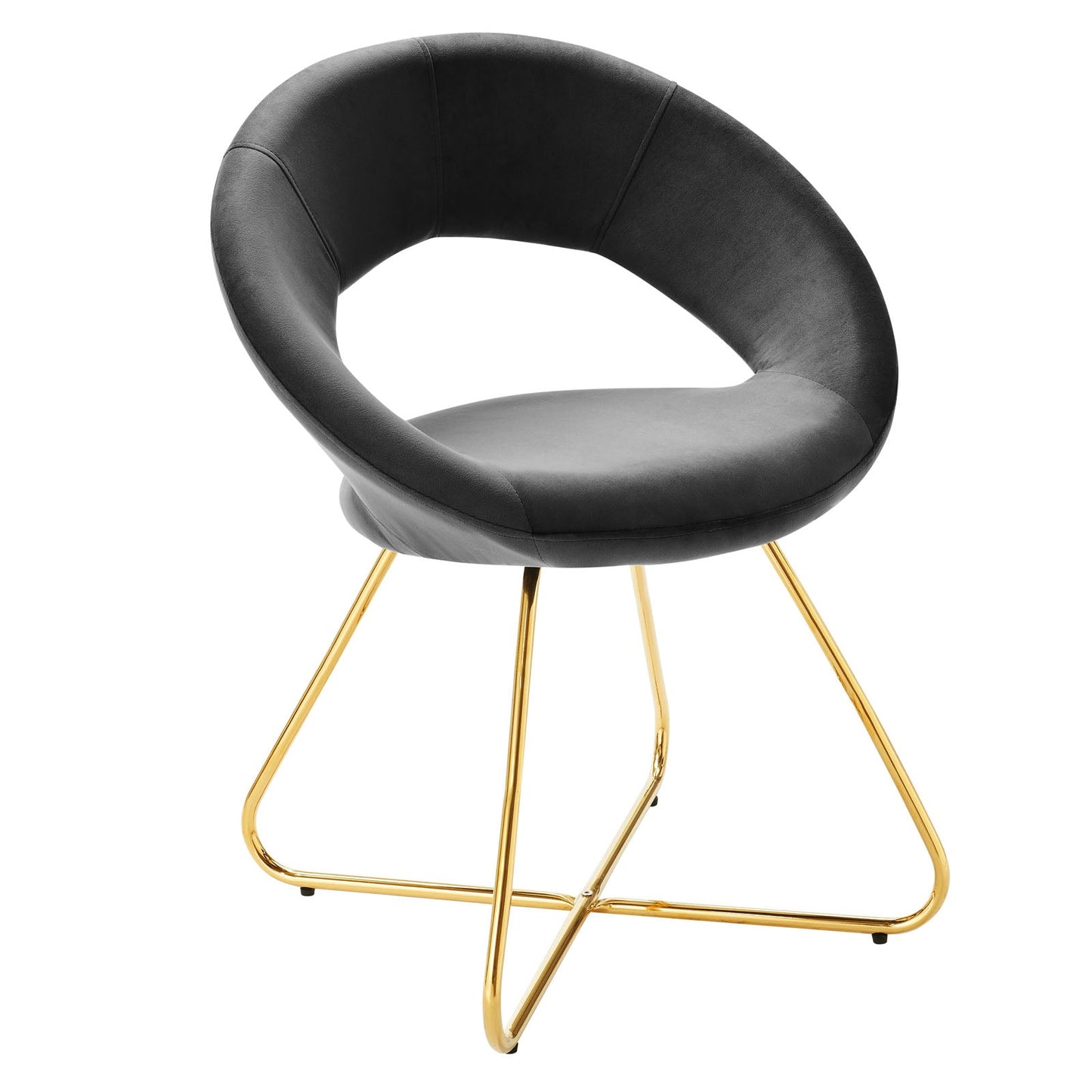 Modway Nouvelle Performance Velvet Dining Chair Set of 2 | Dining Chairs | Modishstore-13