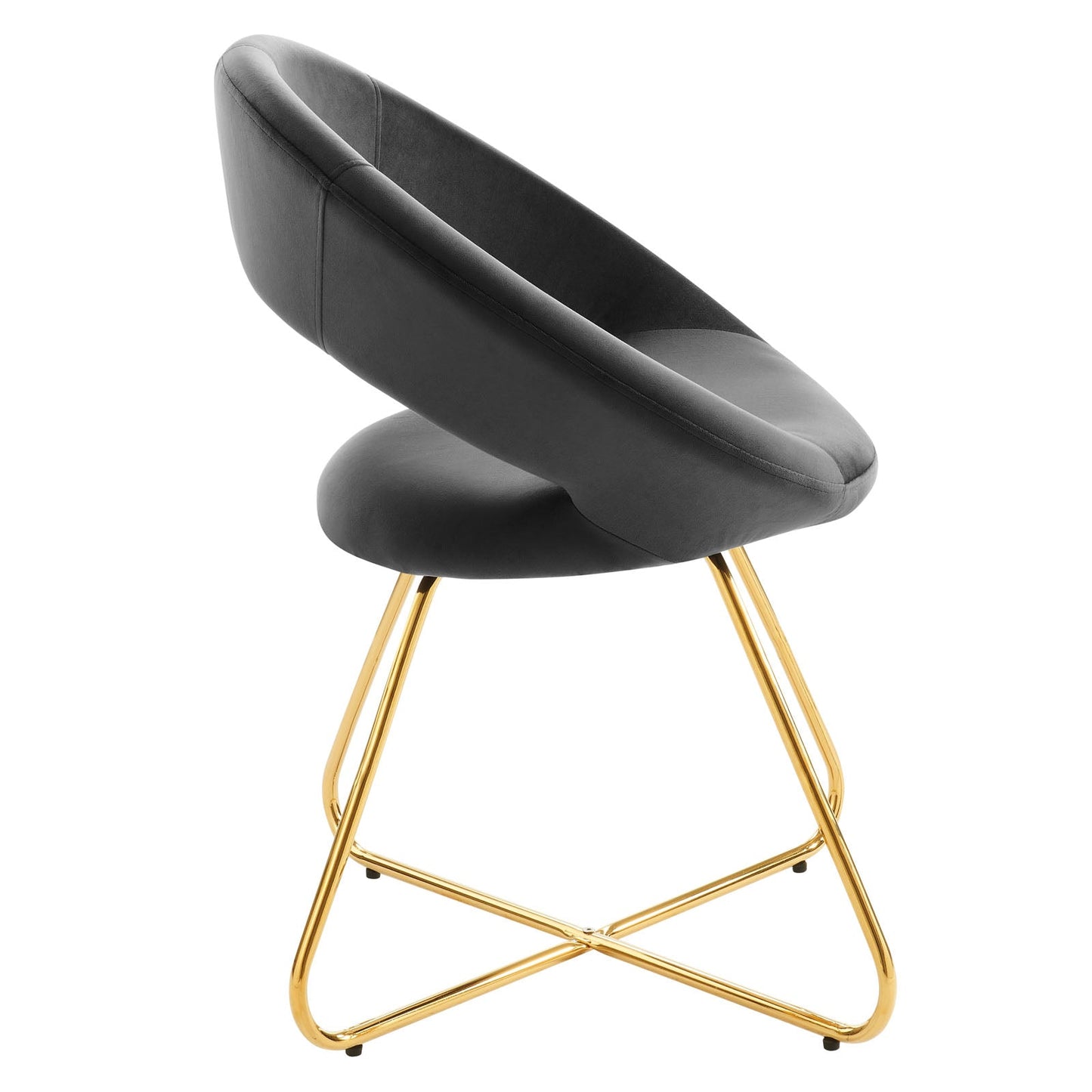 Modway Nouvelle Performance Velvet Dining Chair Set of 2 | Dining Chairs | Modishstore-11