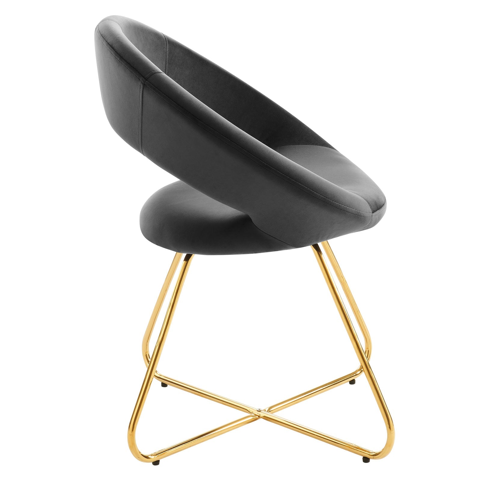 Modway Nouvelle Performance Velvet Dining Chair Set of 2 | Dining Chairs | Modishstore-11