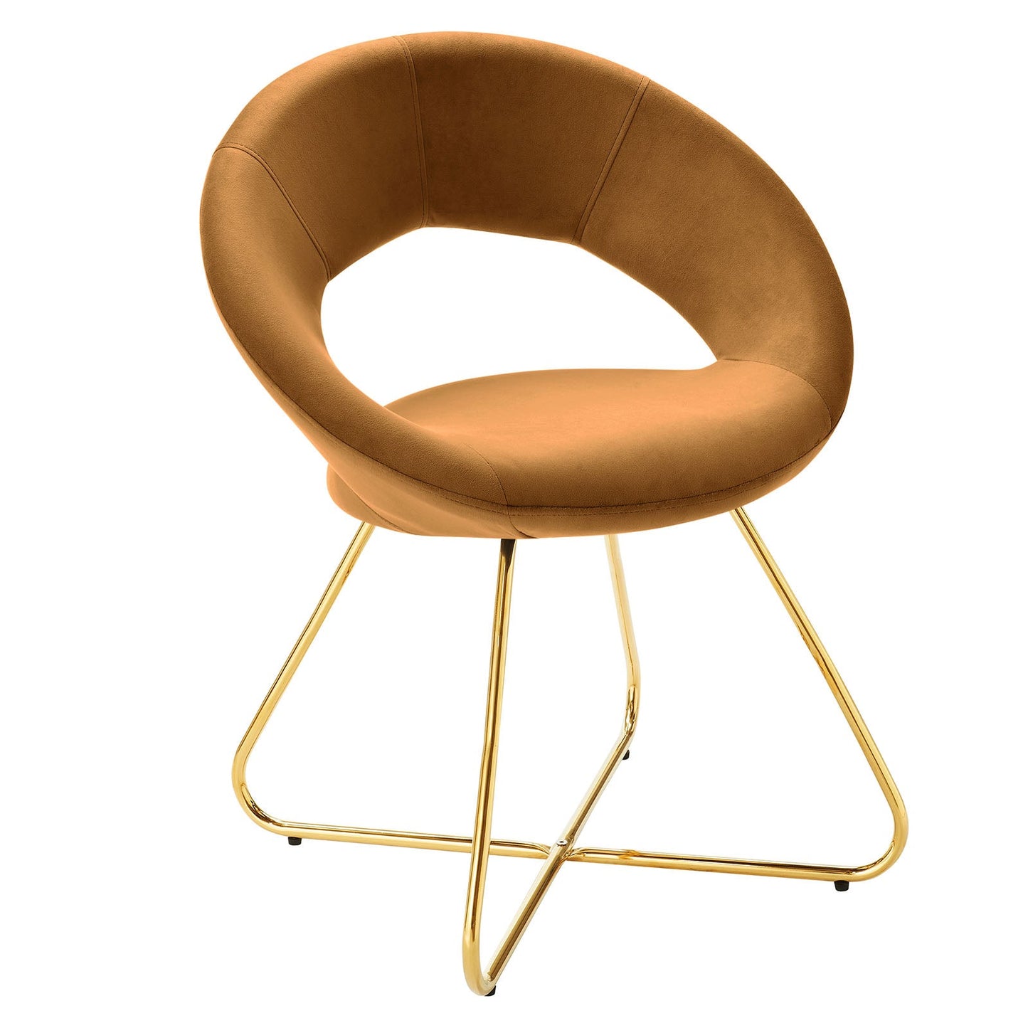 Modway Nouvelle Performance Velvet Dining Chair Set of 2 | Dining Chairs | Modishstore-21