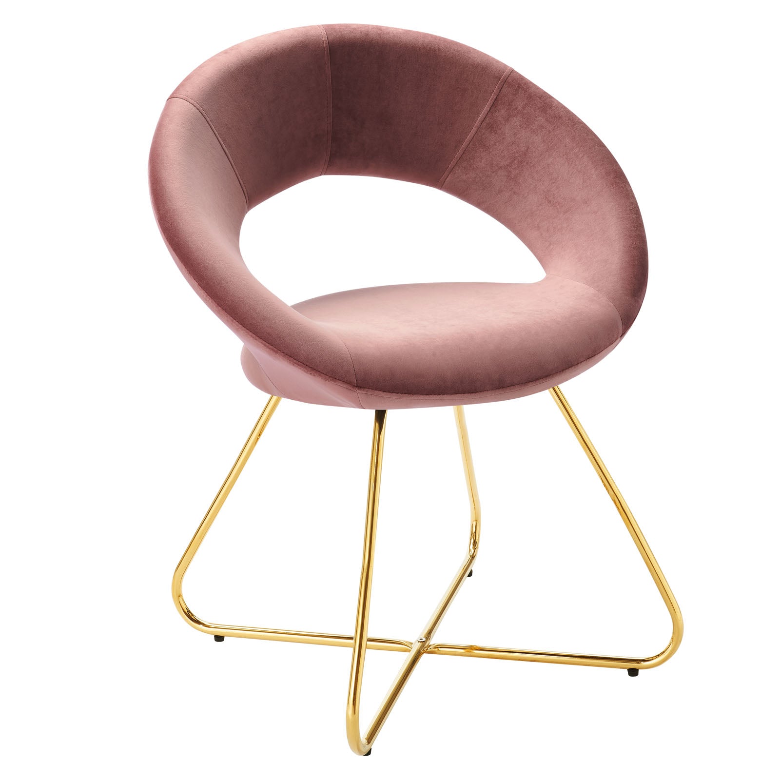 Modway Nouvelle Performance Velvet Dining Chair Set of 2 | Dining Chairs | Modishstore-29