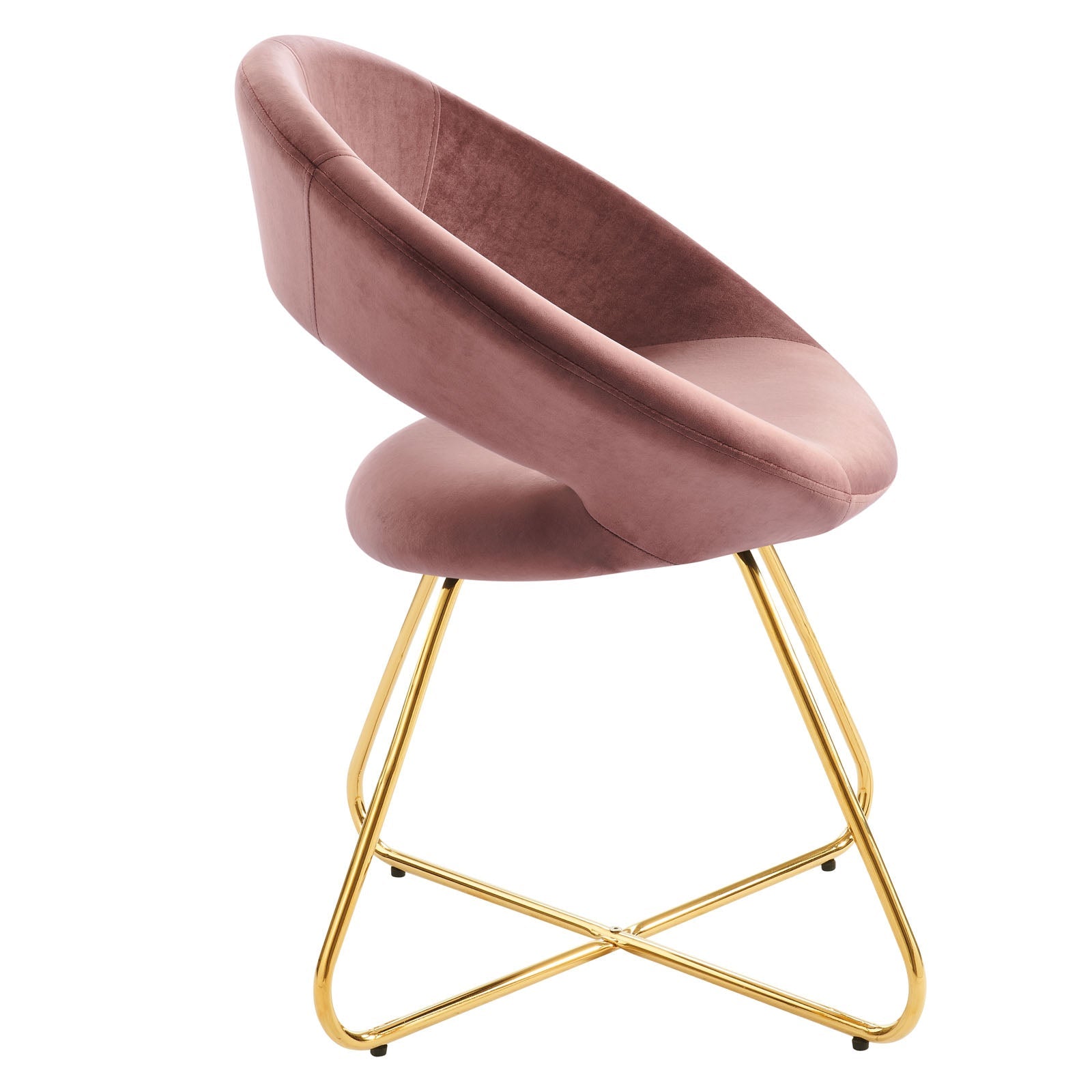 Modway Nouvelle Performance Velvet Dining Chair Set of 2 | Dining Chairs | Modishstore-27