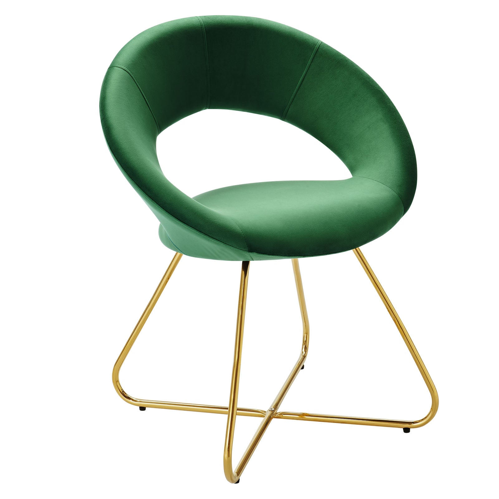 Modway Nouvelle Performance Velvet Dining Chair Set of 2 | Dining Chairs | Modishstore-37