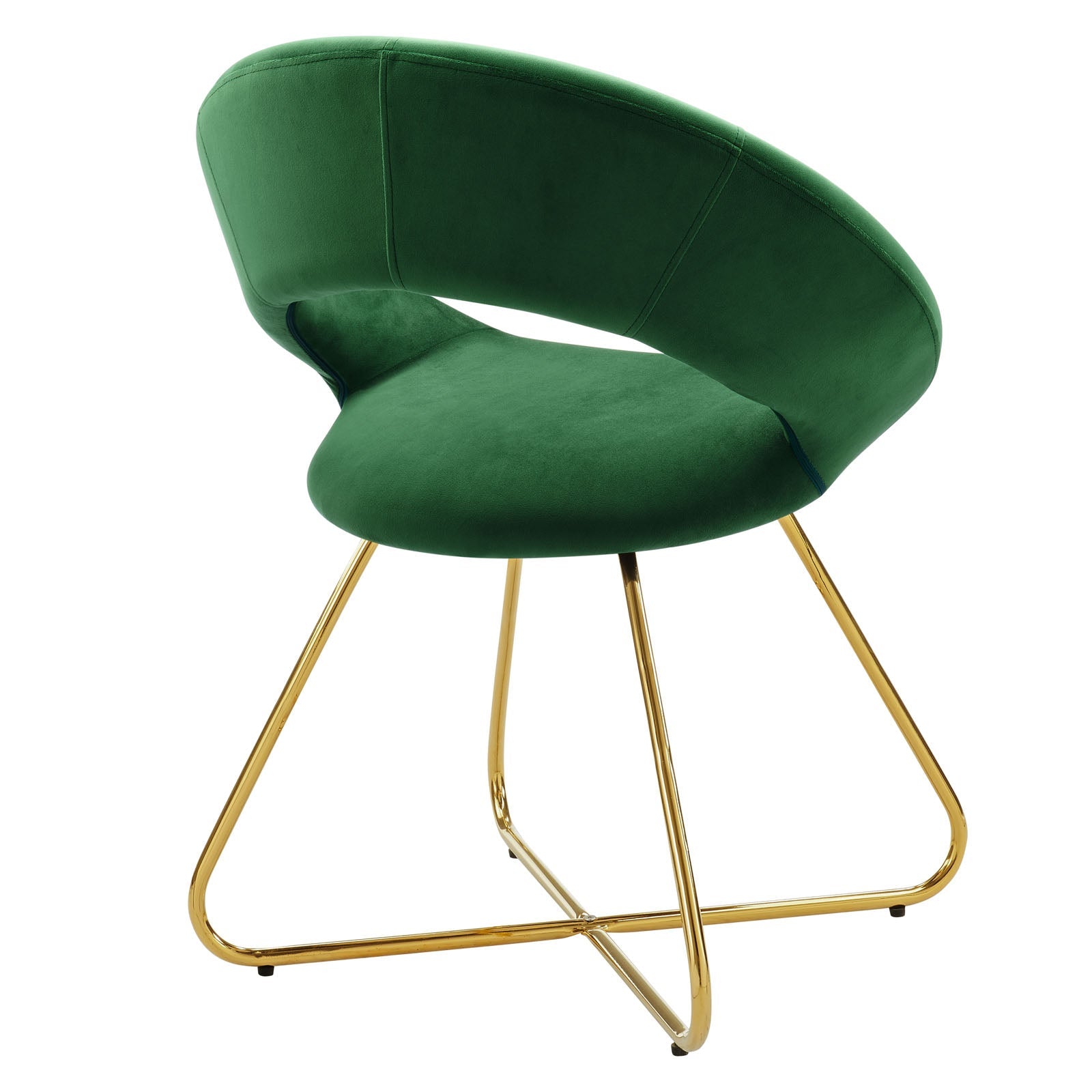 Modway Nouvelle Performance Velvet Dining Chair Set of 2 | Dining Chairs | Modishstore-34