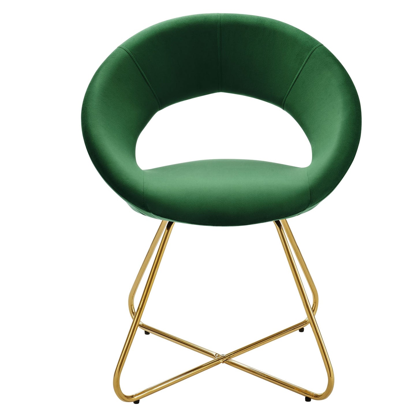 Modway Nouvelle Performance Velvet Dining Chair Set of 2 | Dining Chairs | Modishstore-36