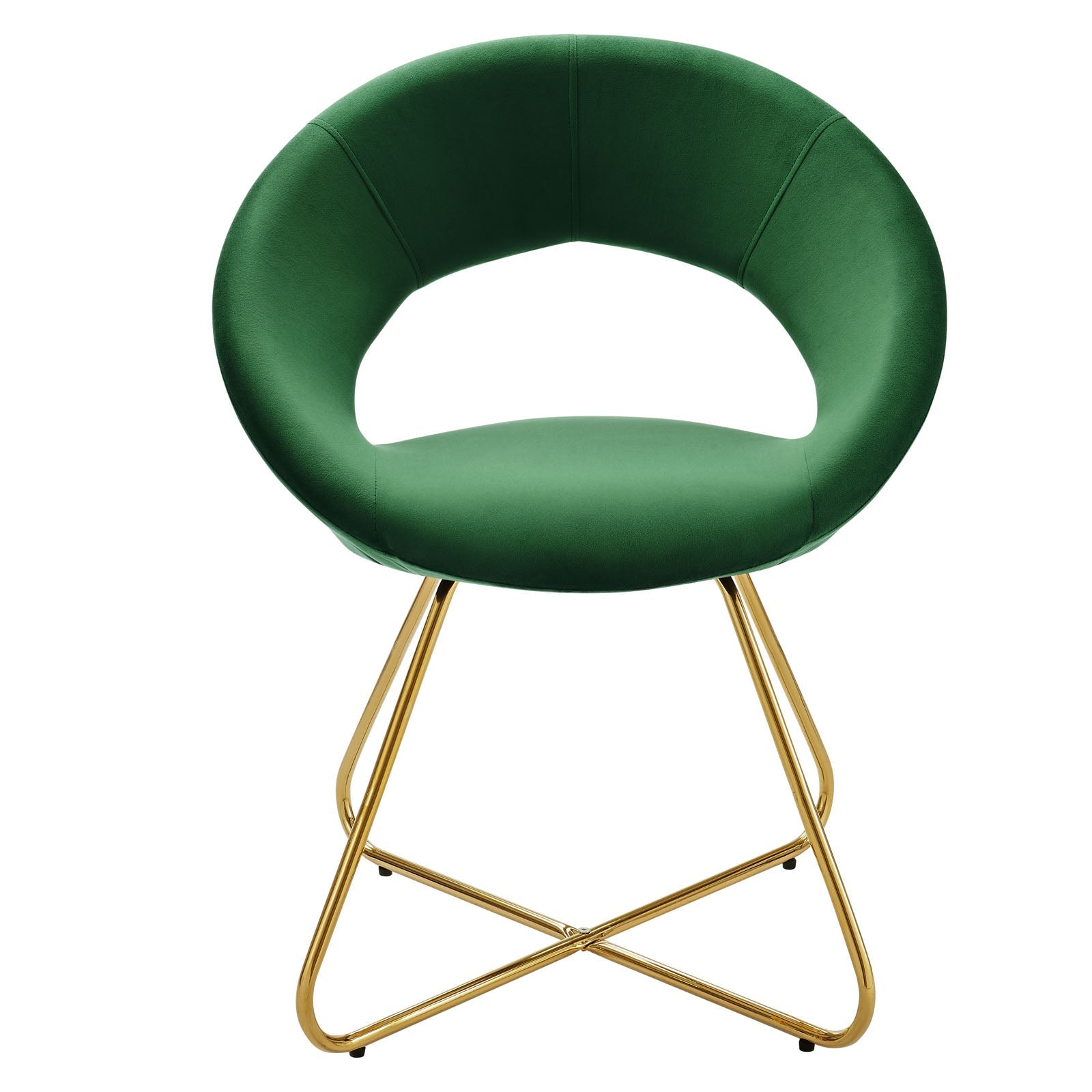 Modway Nouvelle Performance Velvet Dining Chair Set of 2 | Dining Chairs | Modishstore-36