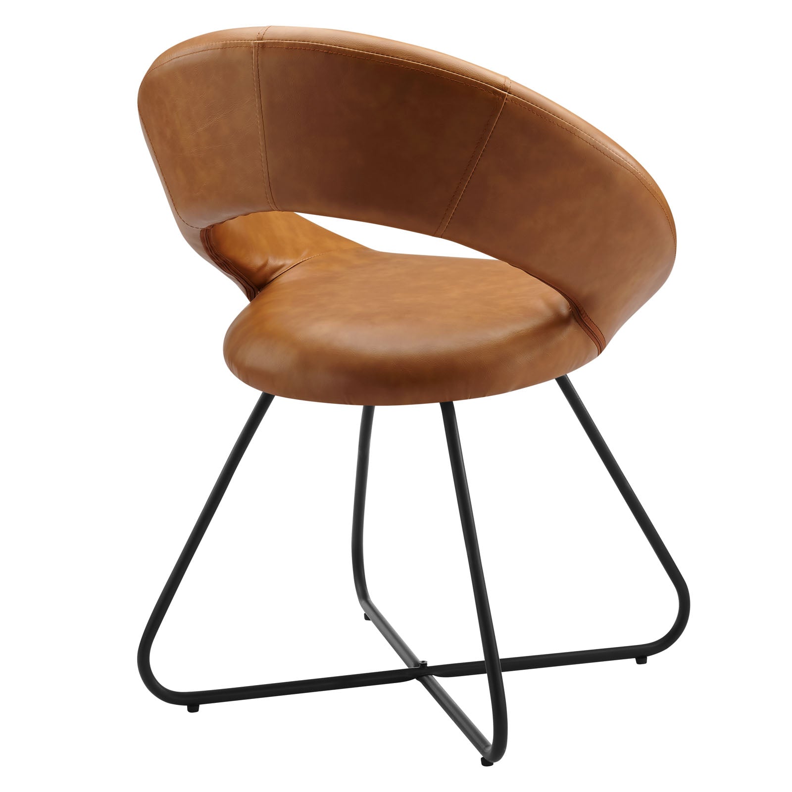 Modway Nouvelle Vegan Leather Dining Chair Set of 2 | Dining Chairs | Modishstore-3