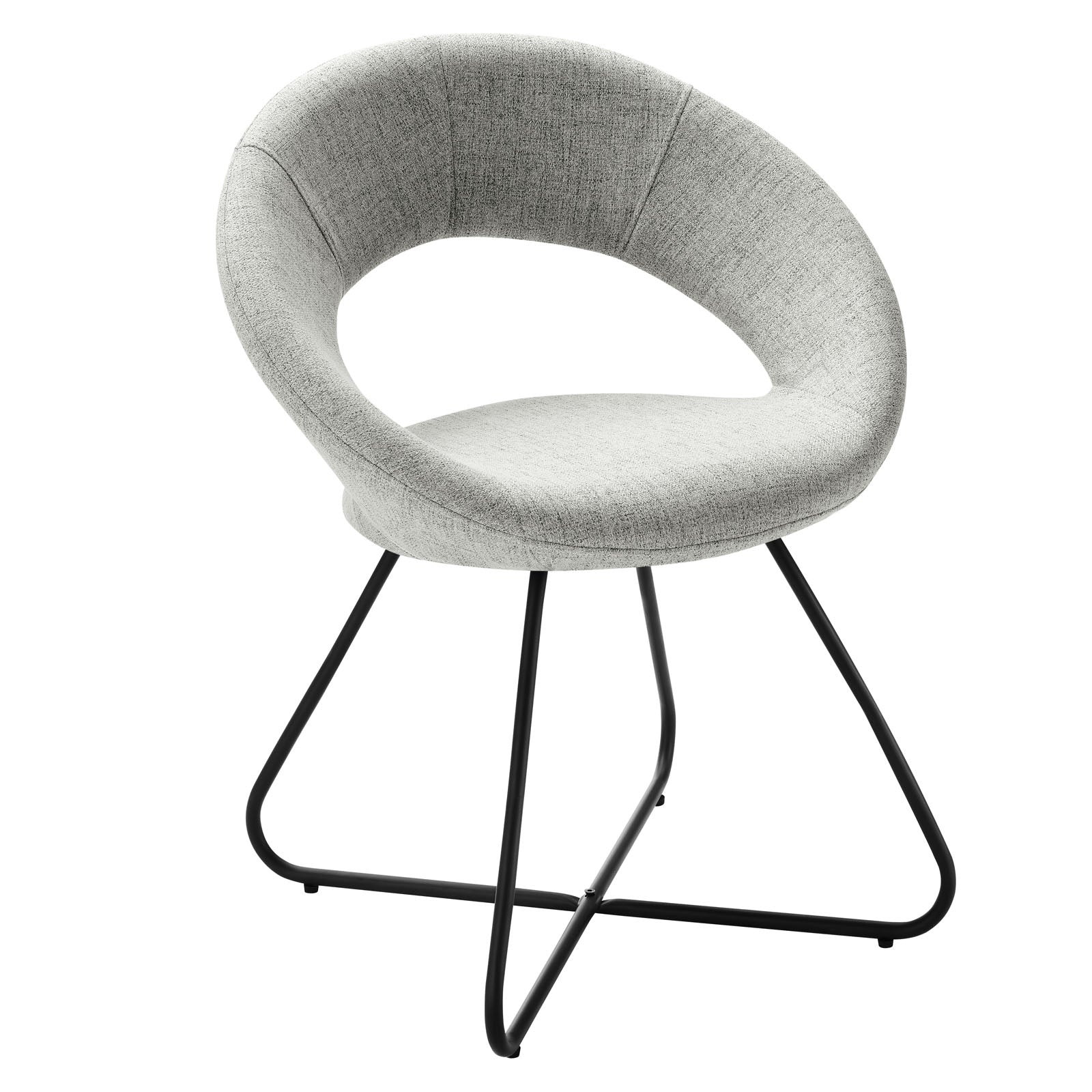 Modway Nouvelle Upholstered Fabric Dining Chair Set of 2 | Dining Chairs | Modishstore-18