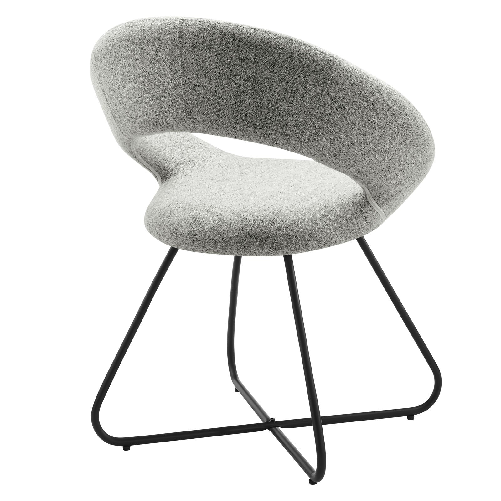 Modway Nouvelle Upholstered Fabric Dining Chair Set of 2 | Dining Chairs | Modishstore-12