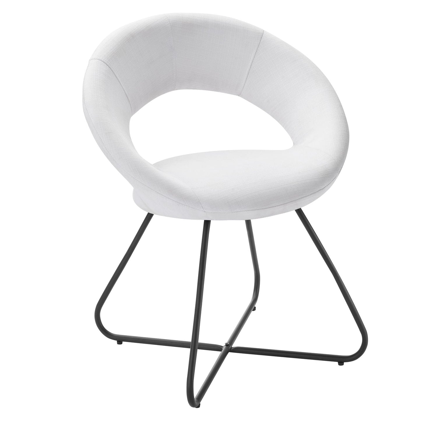 Modway Nouvelle Upholstered Fabric Dining Chair Set of 2 | Dining Chairs | Modishstore-17