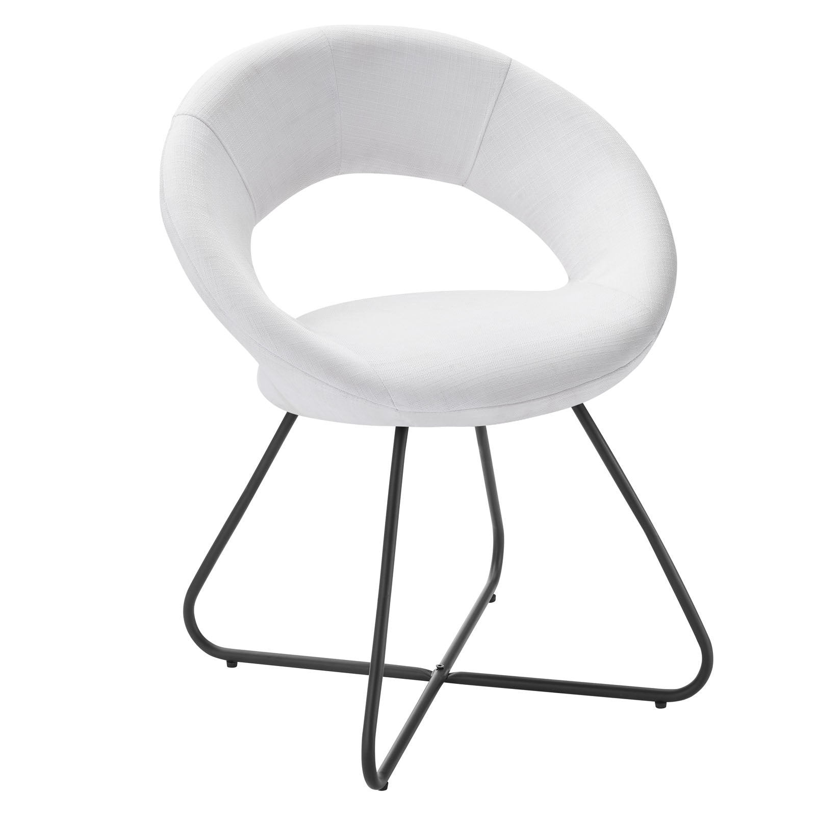 Modway Nouvelle Upholstered Fabric Dining Chair Set of 2 | Dining Chairs | Modishstore-17