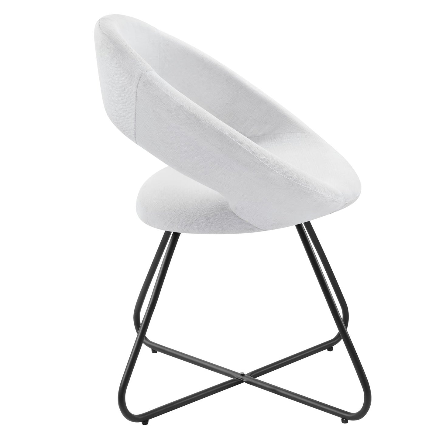 Modway Nouvelle Upholstered Fabric Dining Chair Set of 2 | Dining Chairs | Modishstore-13