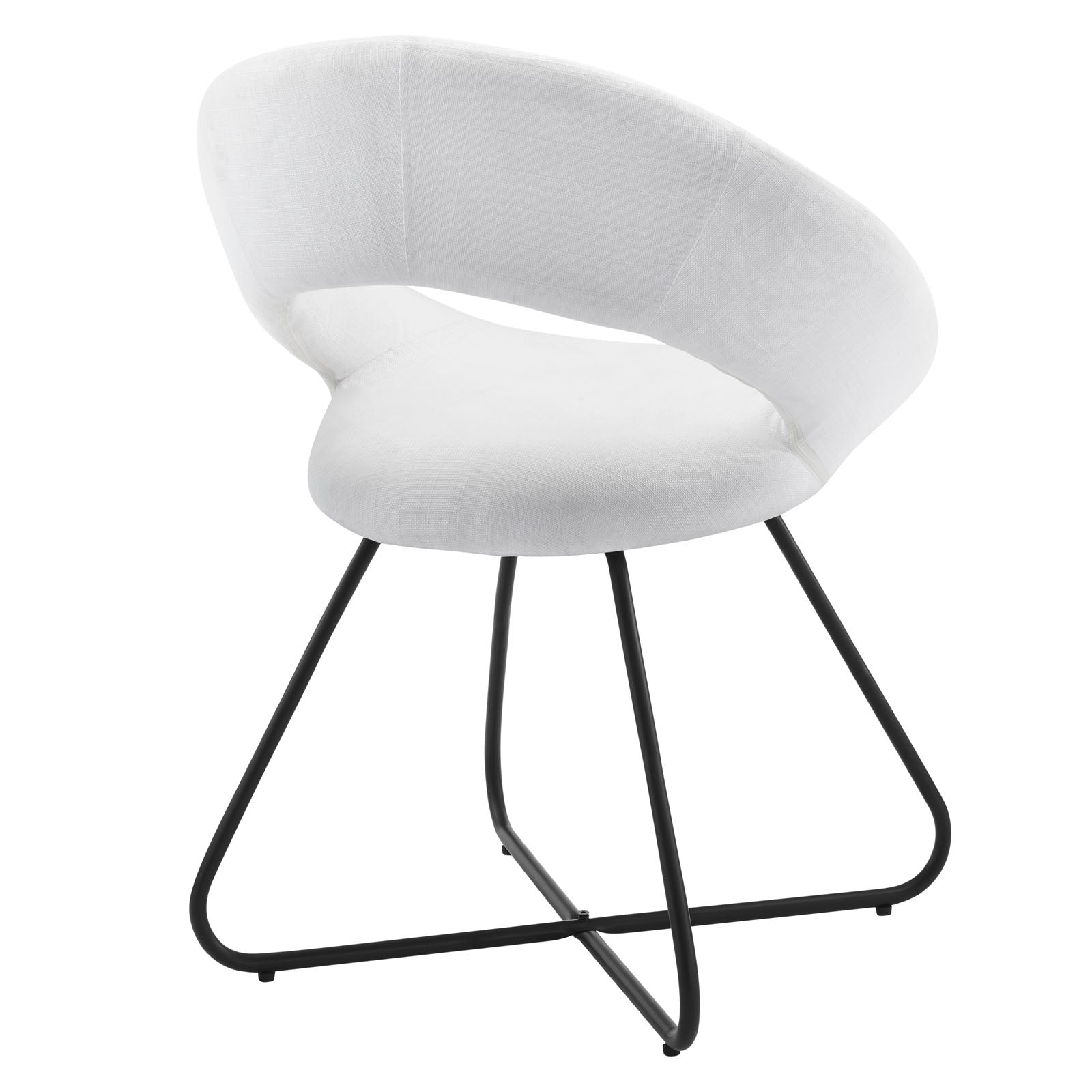 Modway Nouvelle Upholstered Fabric Dining Chair Set of 2 | Dining Chairs | Modishstore-11