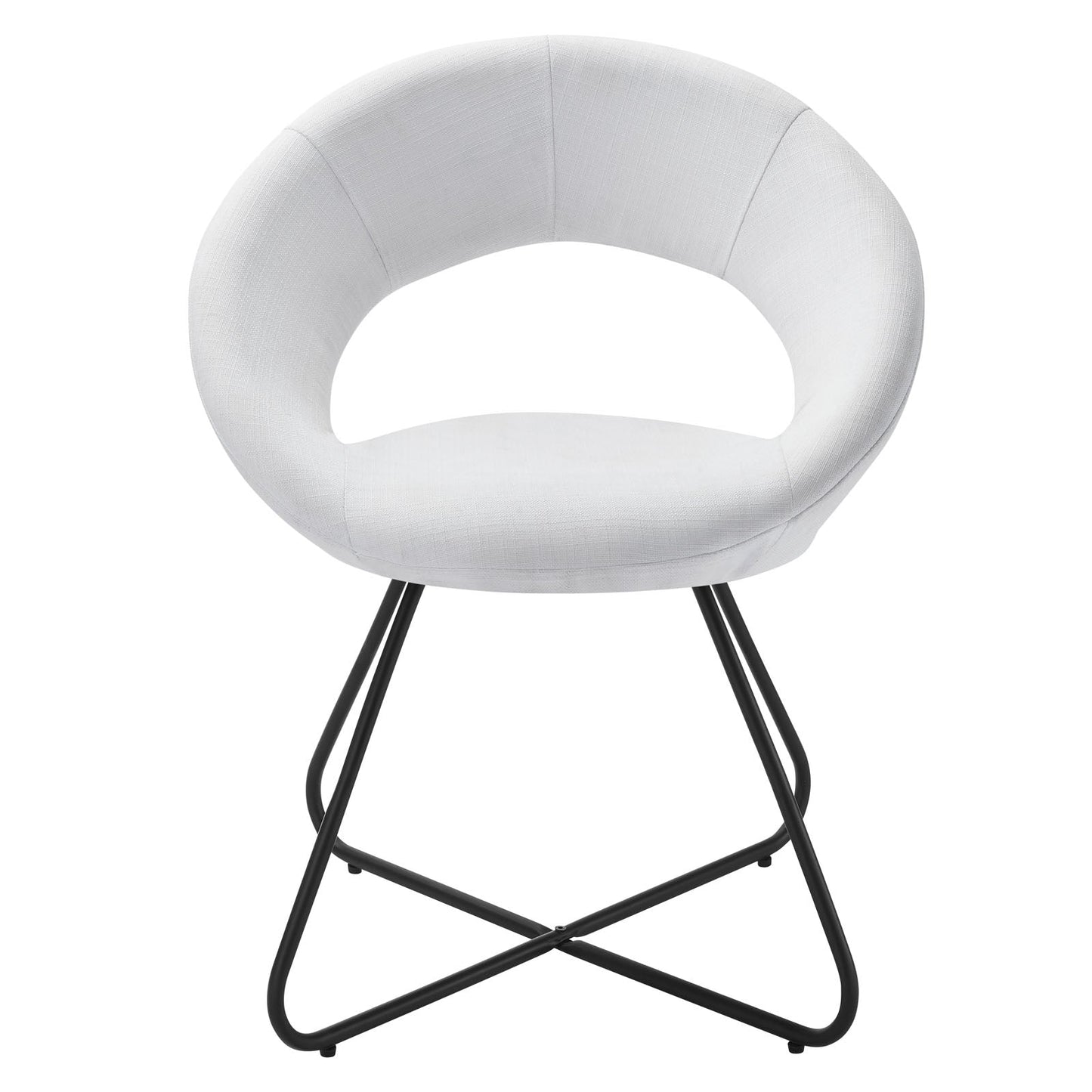 Modway Nouvelle Upholstered Fabric Dining Chair Set of 2 | Dining Chairs | Modishstore-15