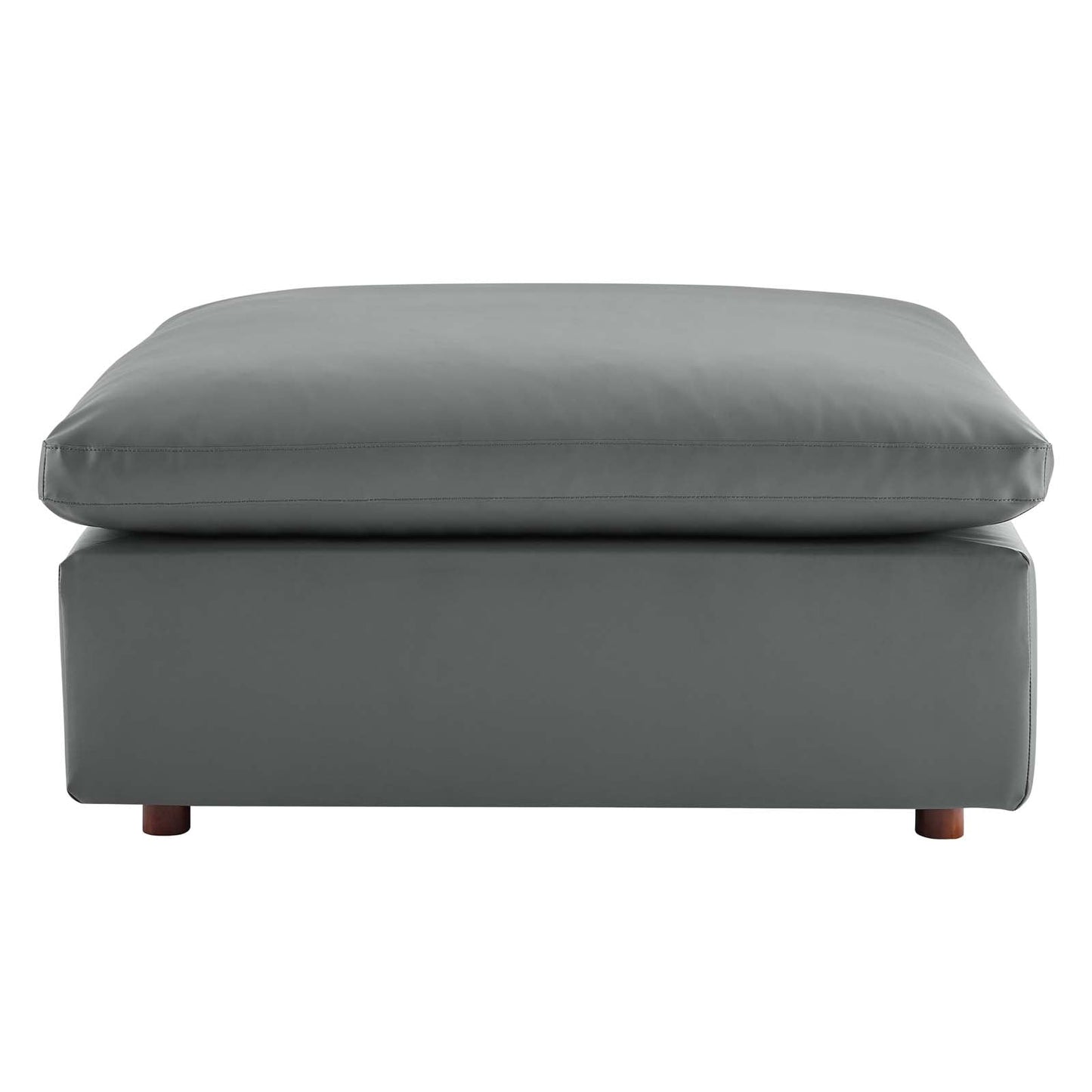 Modway Commix Down Filled Overstuffed Vegan Leather Ottoman |  | 