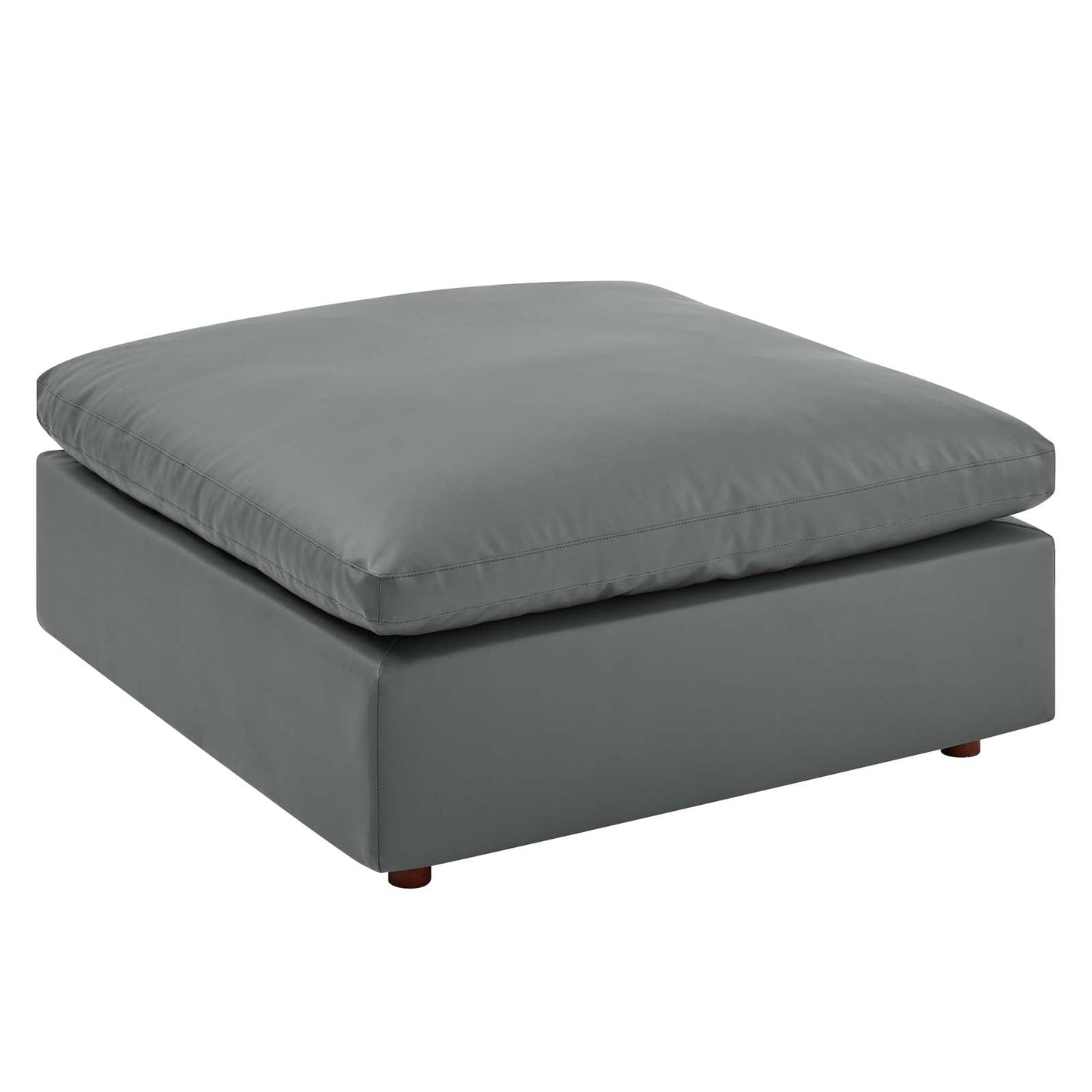 Modway Commix Down Filled Overstuffed Vegan Leather Ottoman |  | 