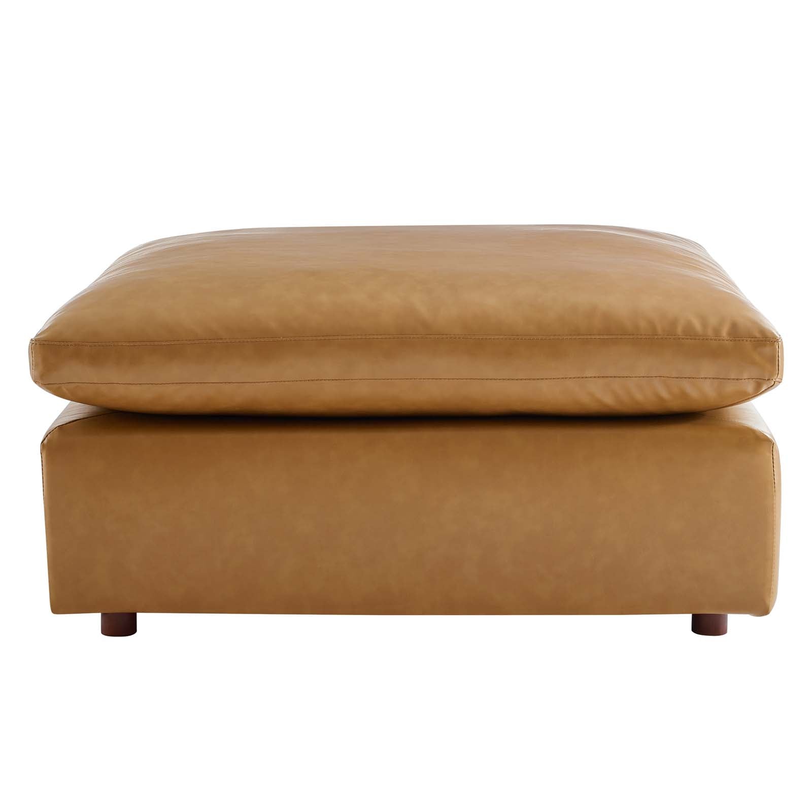 Modway Commix Down Filled Overstuffed Vegan Leather Ottoman |  | 