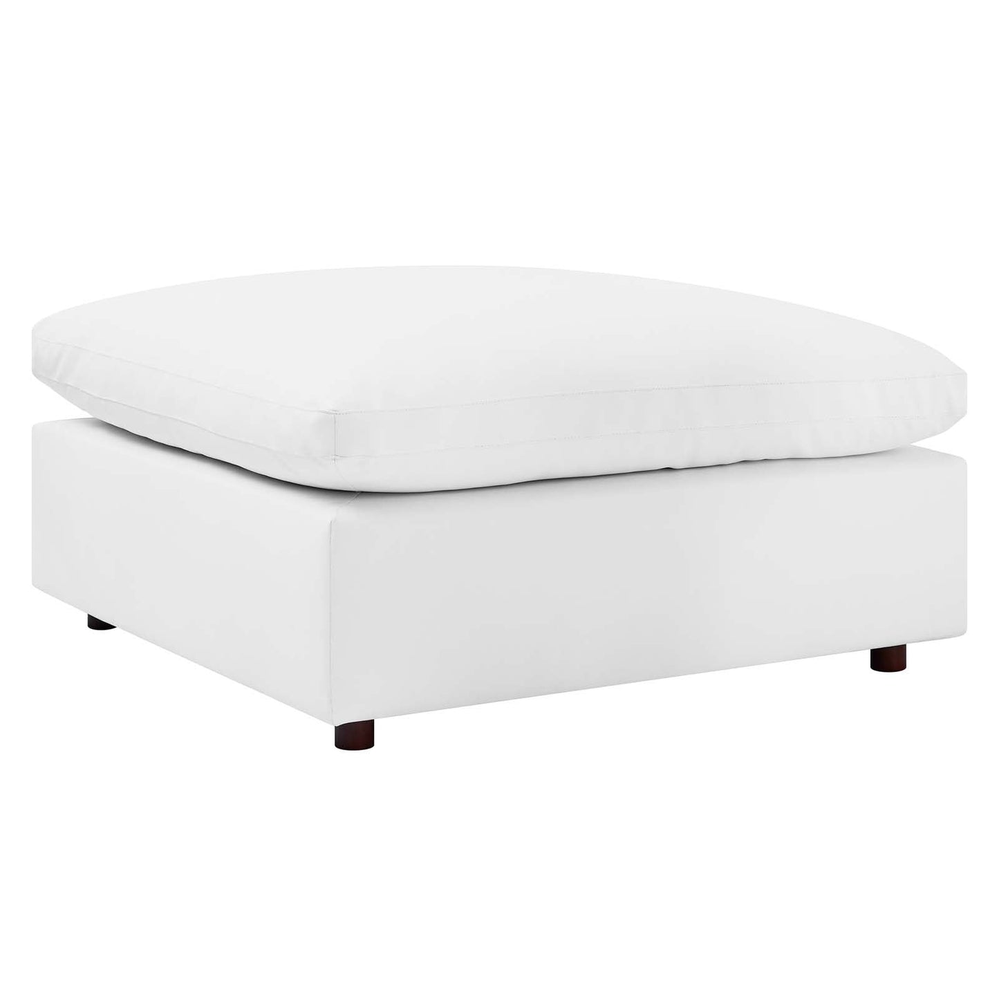 Modway Commix Down Filled Overstuffed Vegan Leather Ottoman |  | 