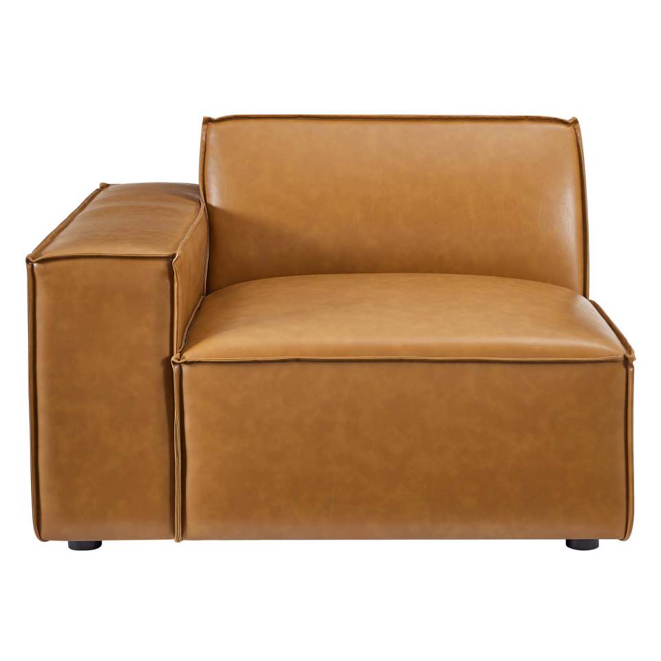 Modway Restore Vegan Leather Loveseat | Loveseats | Modishstore-5